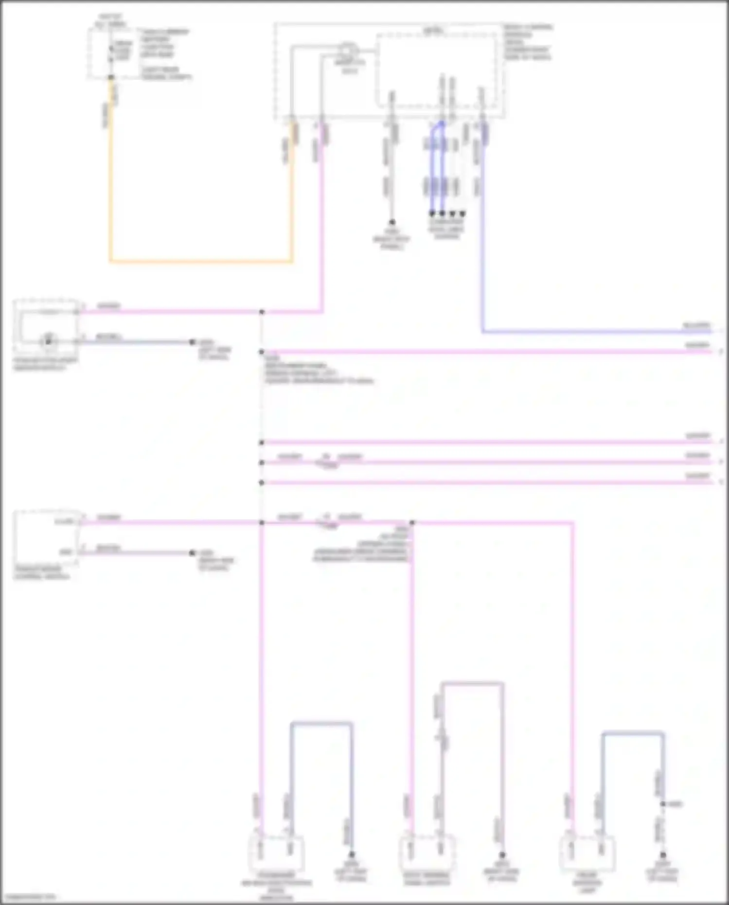 Maverick Ford III (2021-2024): Instrument illumination circuit (1 of 3)