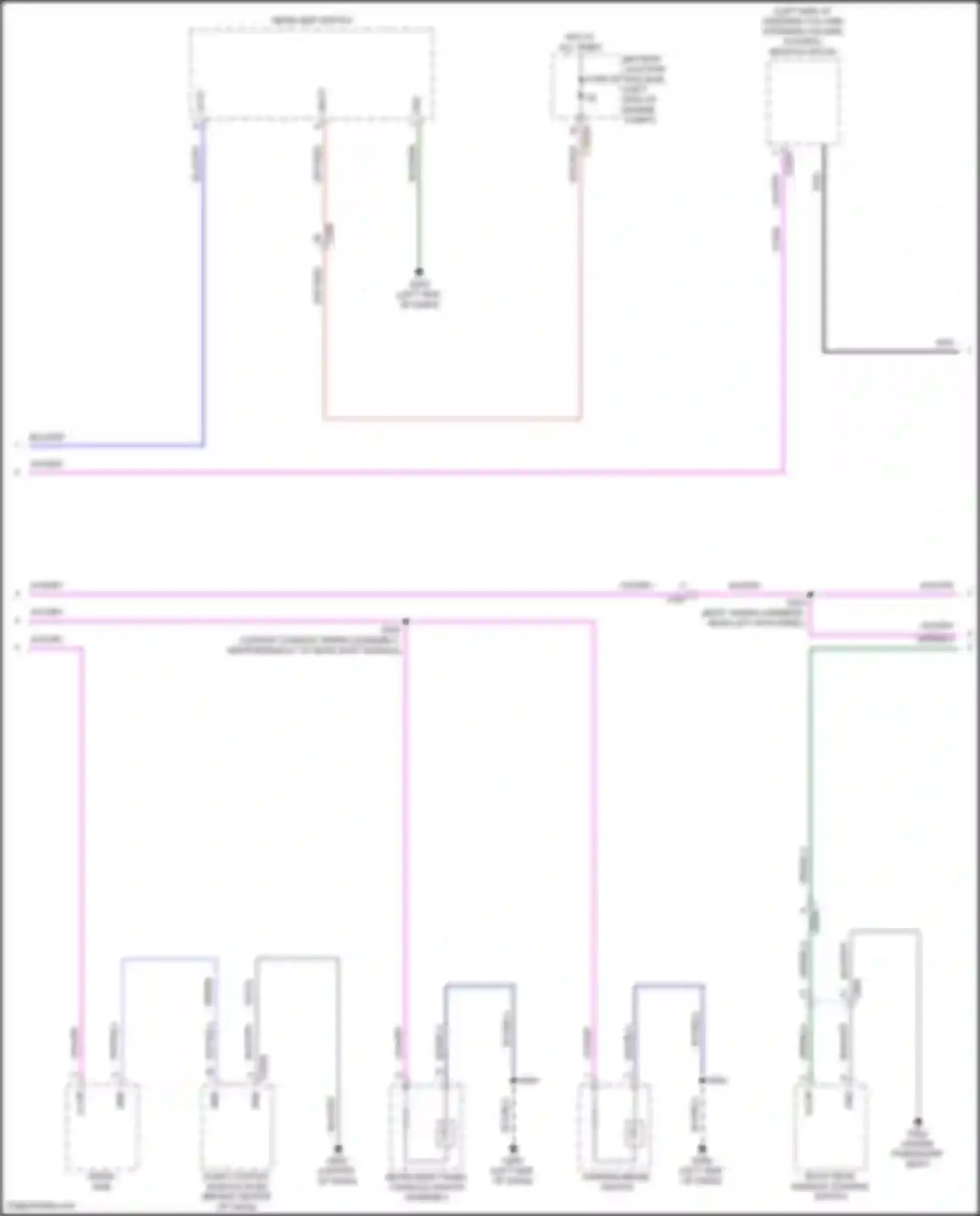 Maverick Ford III (2021-2024): Instrument illumination circuit (2 of 3)