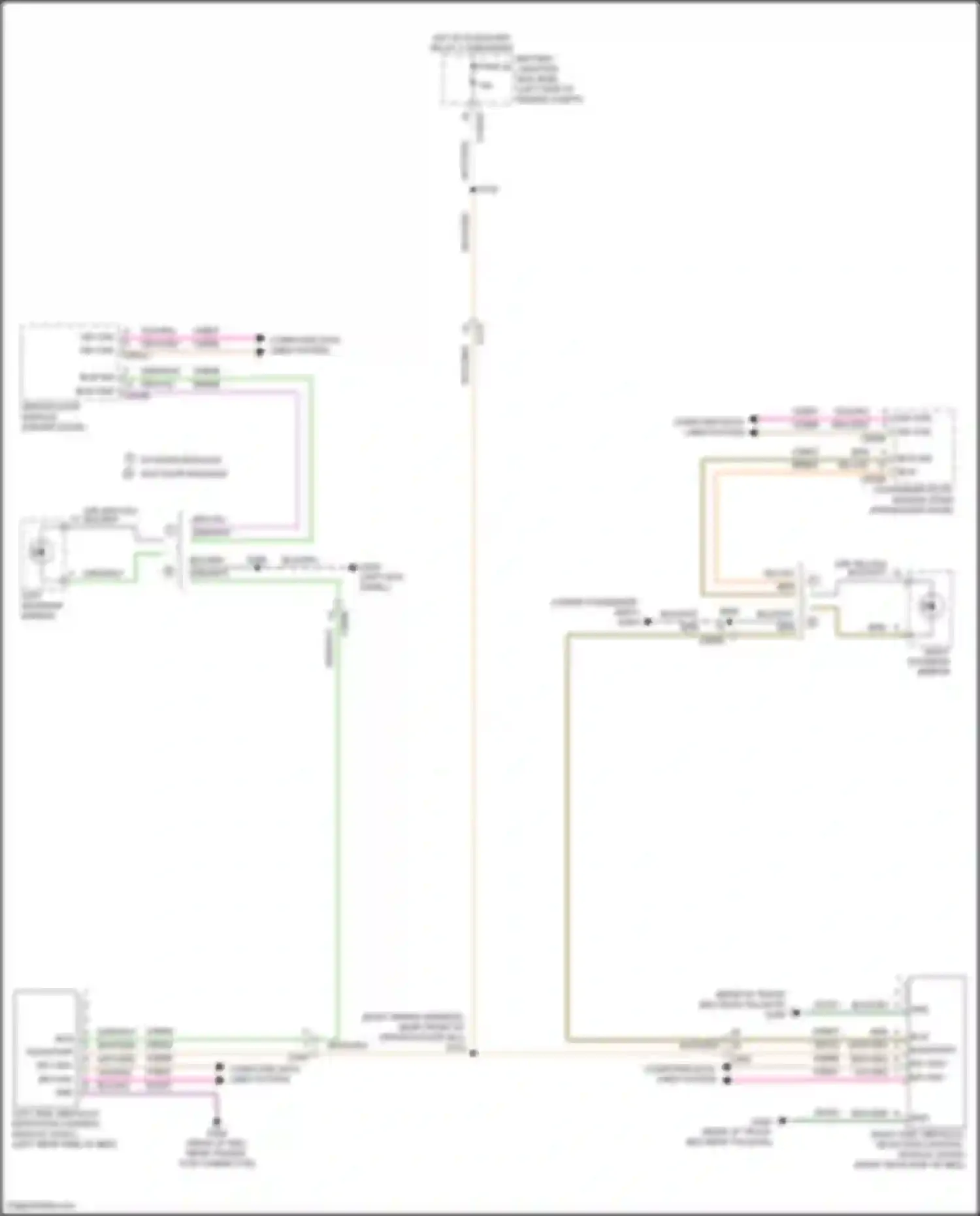 Maverick Ford III (2021-2024): Blind spot information system circuit