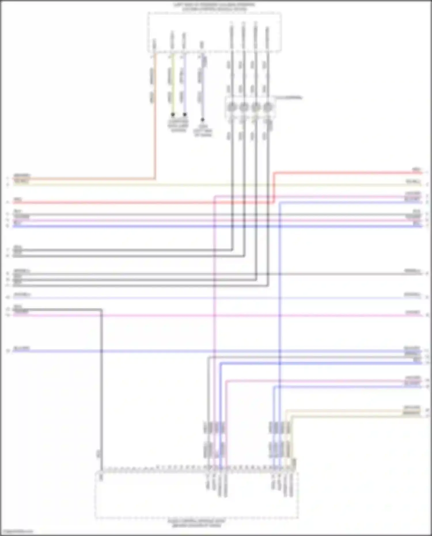 Maverick Ford III (2021-2024): Navigation circuit, 6 speakers (3 of 4)
