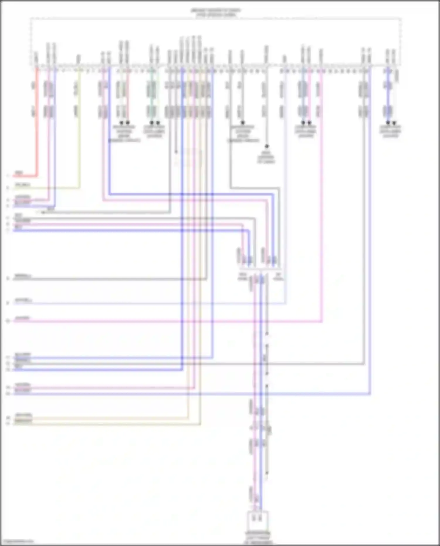 Maverick Ford III (2021-2024): Navigation circuit, 6 speakers (4 of 4)