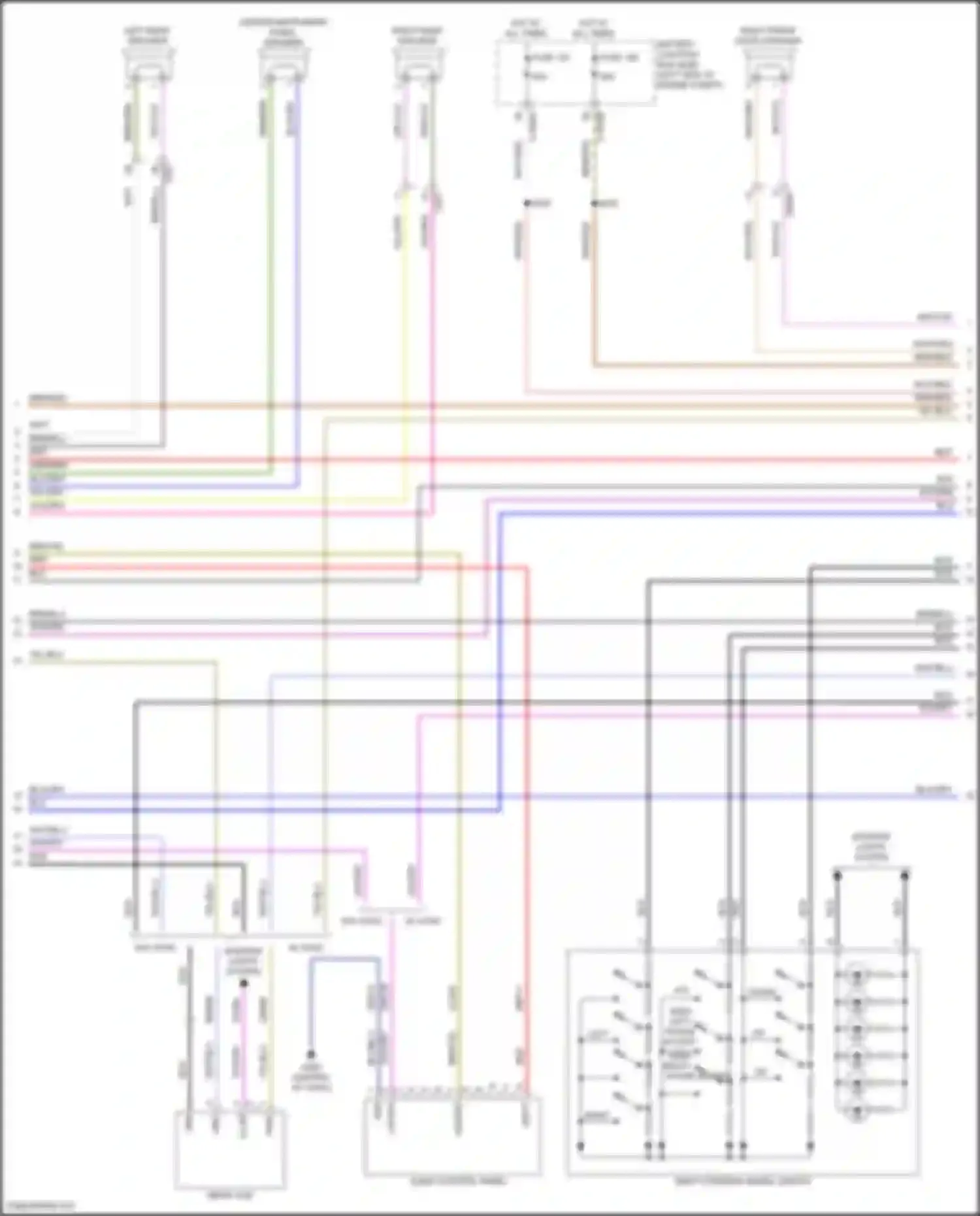 Maverick Ford III (2021-2024): Navigation circuit, 8 speakers (2 of 5)