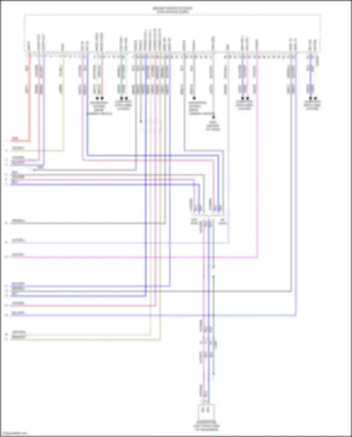 Maverick Ford III (2021-2024): Navigation circuit, 8 speakers (5 of 5)