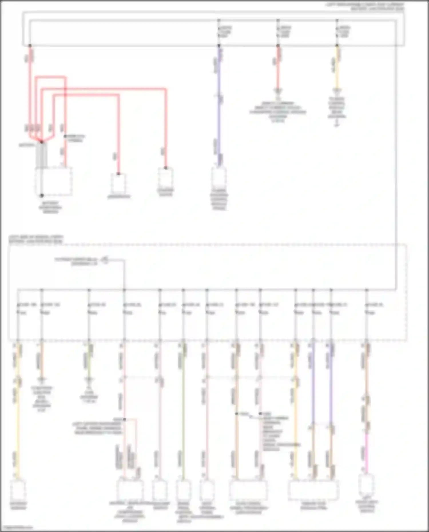Maverick Ford III (2021-2024): Power distribution circuit (1 of 9)