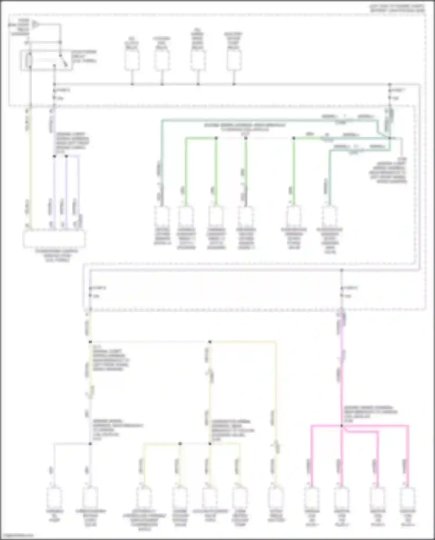 Maverick Ford III (2021-2024): Power distribution circuit (4 of 9)