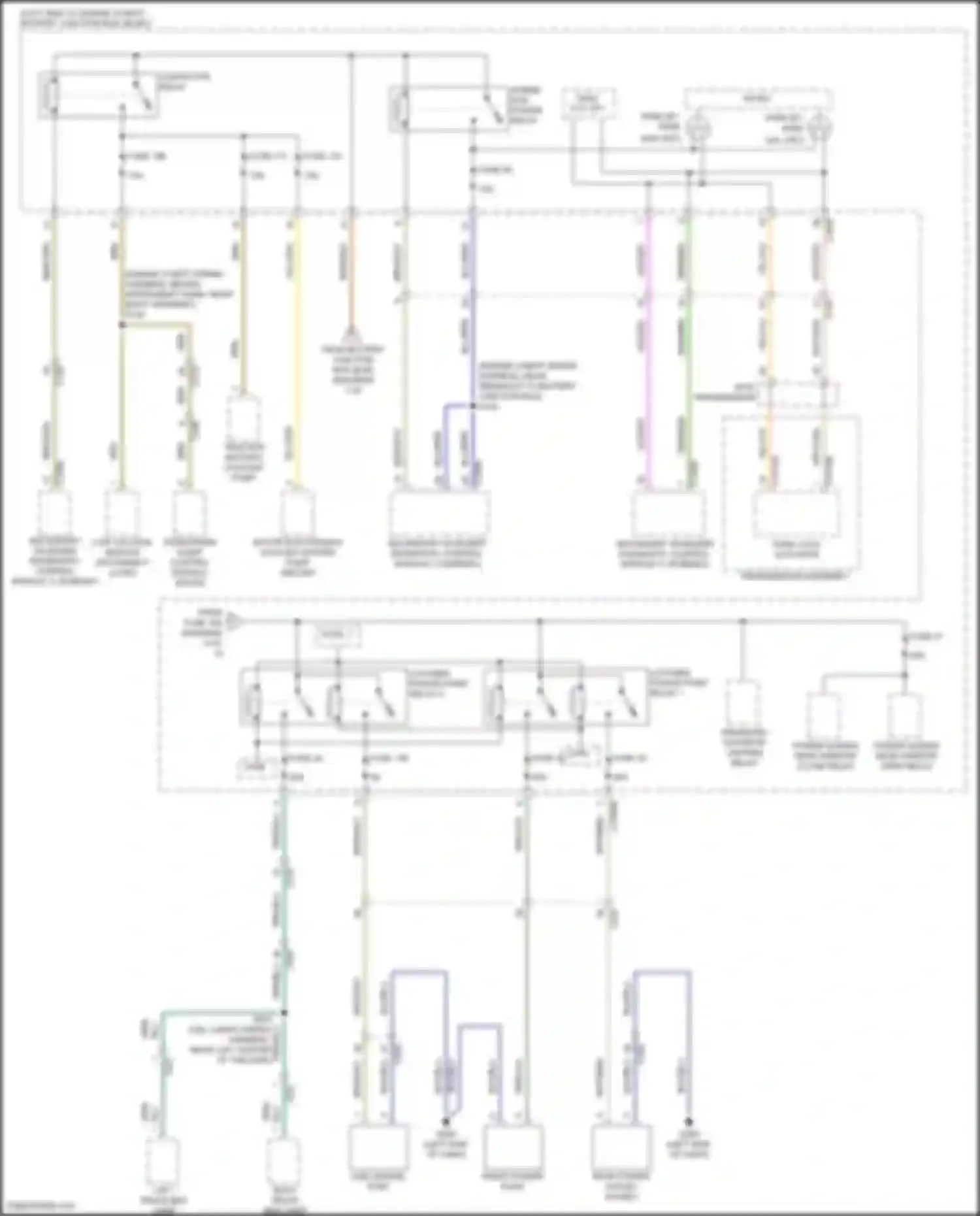 Maverick Ford III (2021-2024): Power distribution circuit (9 of 9)