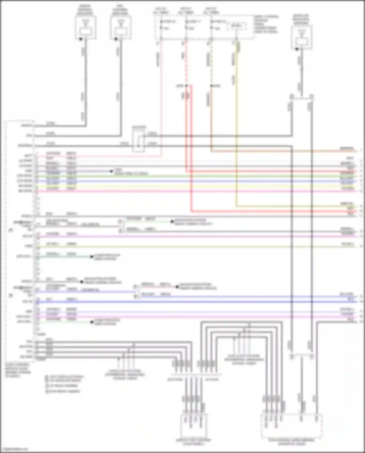 Maverick Ford III (2021-2024): Radio circuit, 8 speakers (1 of 5)
