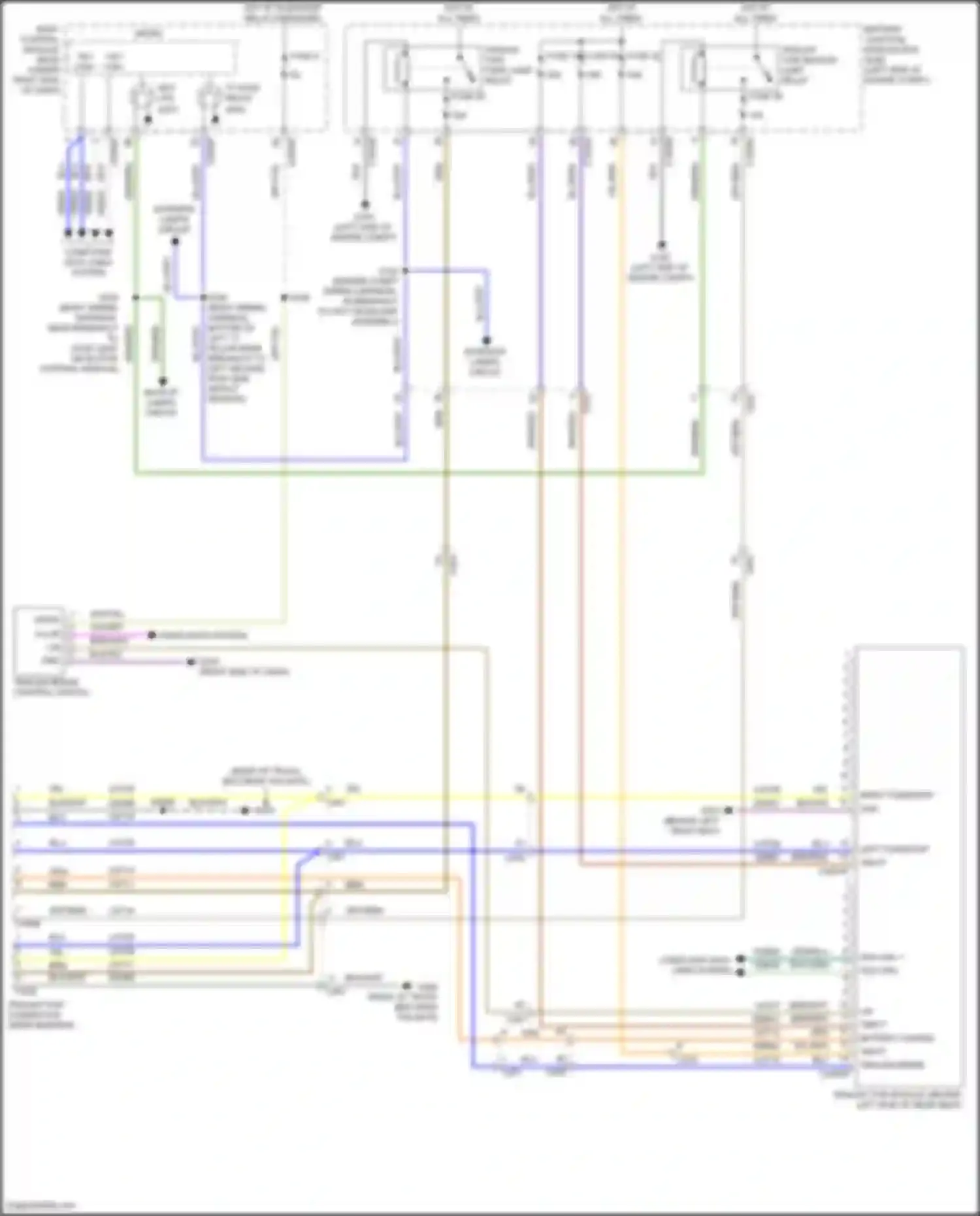 Wiring diagram battery charge for Ford Maverick III (2021-2024) (1 of 1)