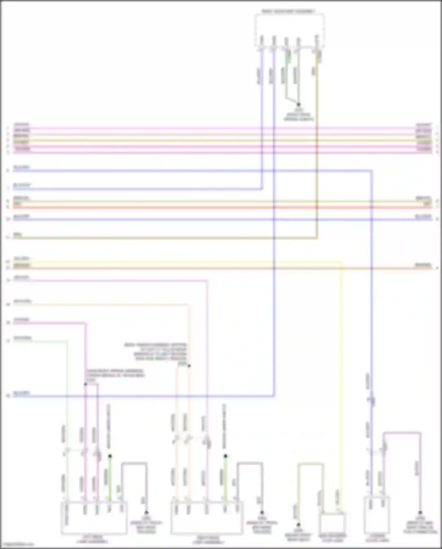 Wiring diagram blu/wht for Ford Maverick III (2021-2024) (24 of 54)