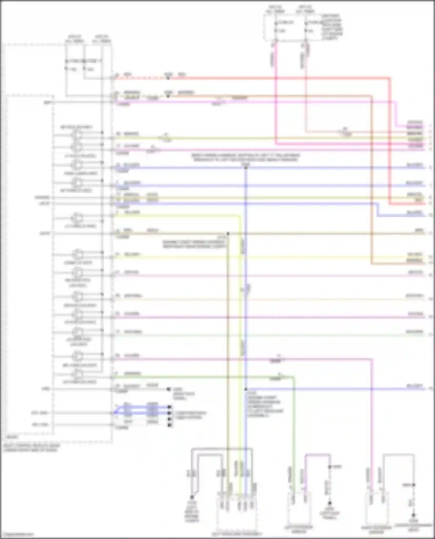 Wiring diagram computer data lines system for Ford Maverick III (2021-2024) (54 of 80)