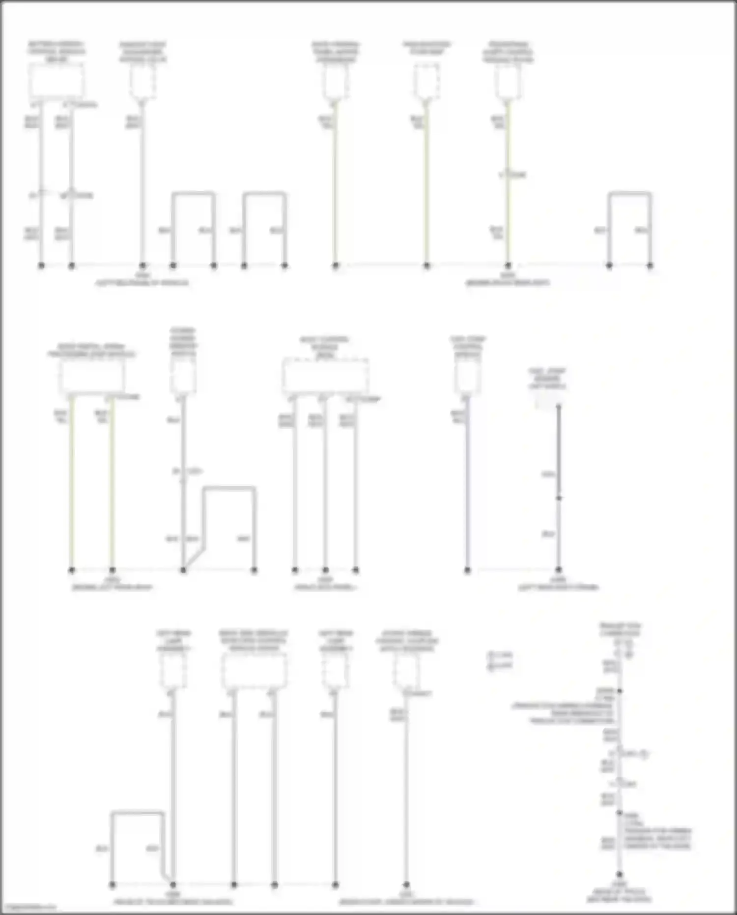 Wiring diagram exhaust heat exchanger bypass valve for Ford Maverick III (2021-2024) (1 of 3)