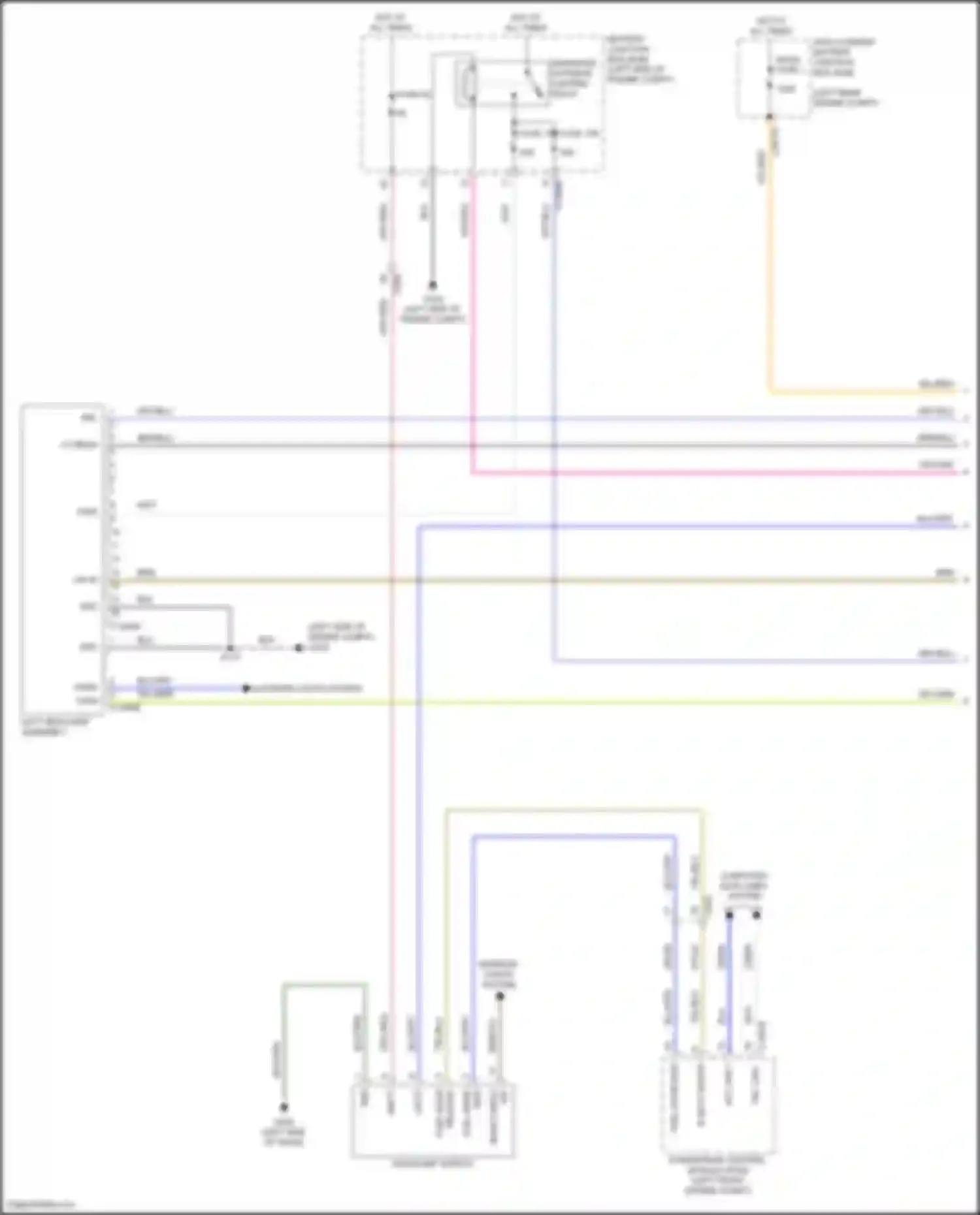 Wiring diagram fuse 158 for Ford Maverick III (2021-2024) (1 of 1)