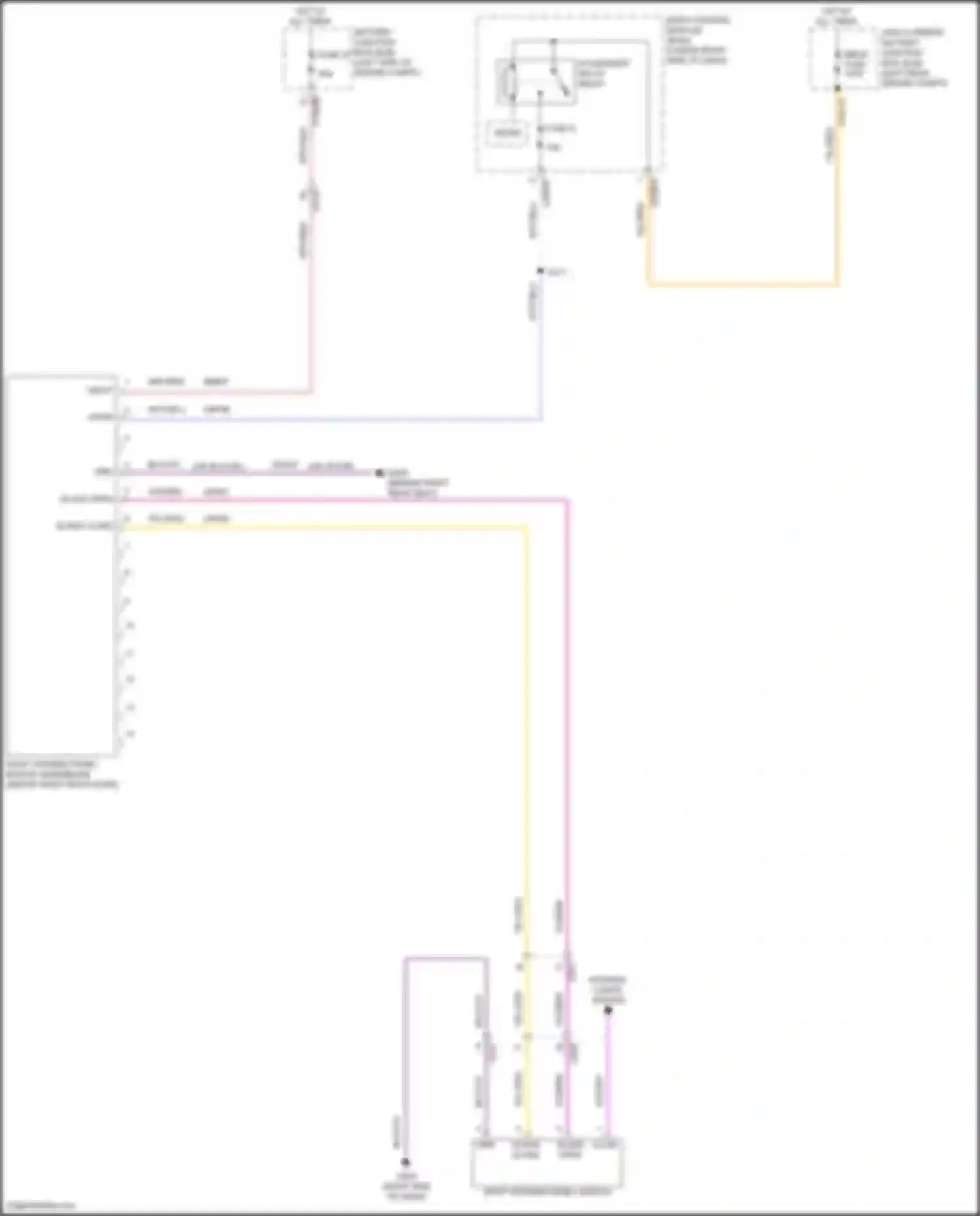 Wiring diagram fuse 37 for Ford Maverick III (2021-2024) (2 of 2)