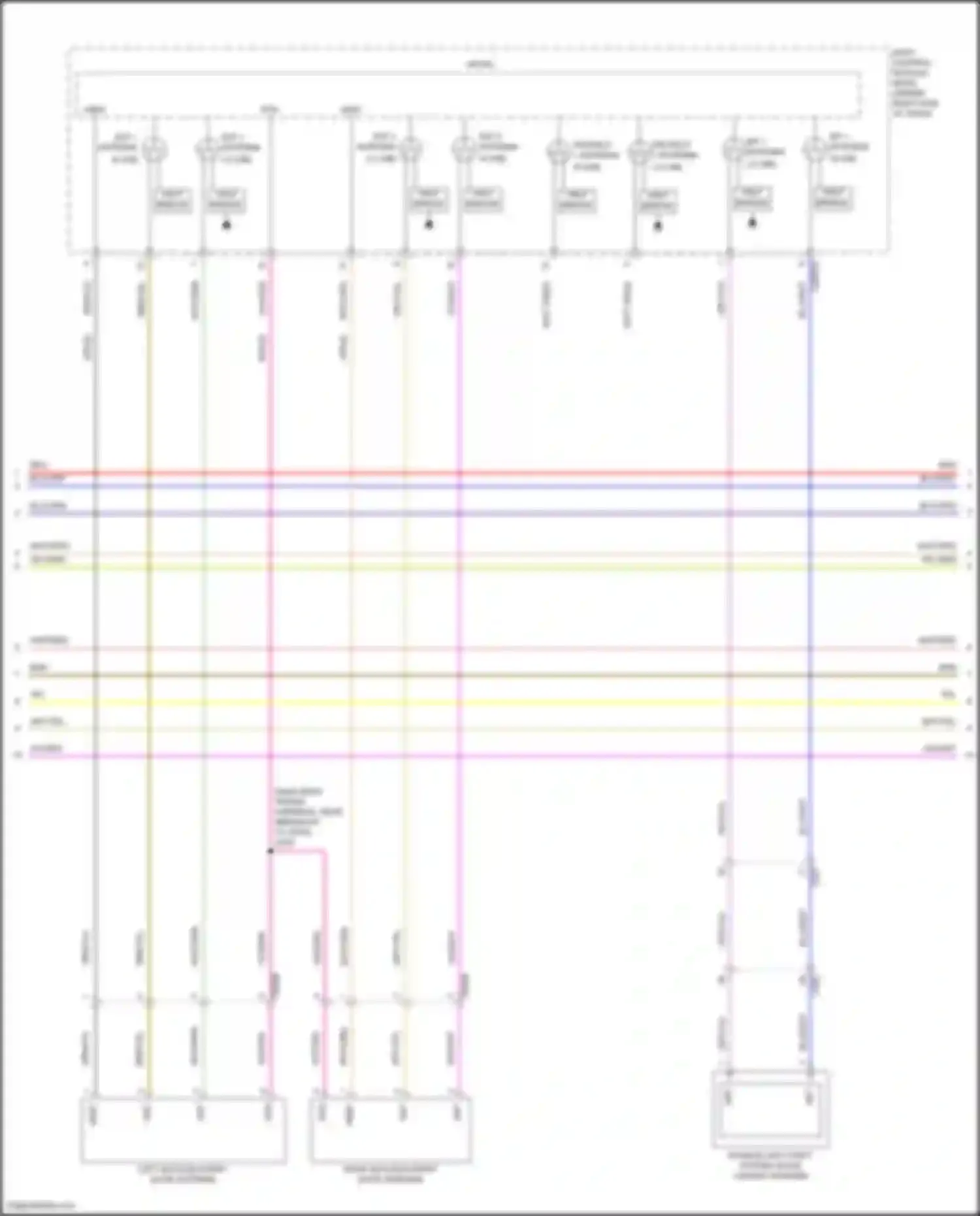 Wiring diagram half bridge for Ford Maverick III (2021-2024) (2 of 5)