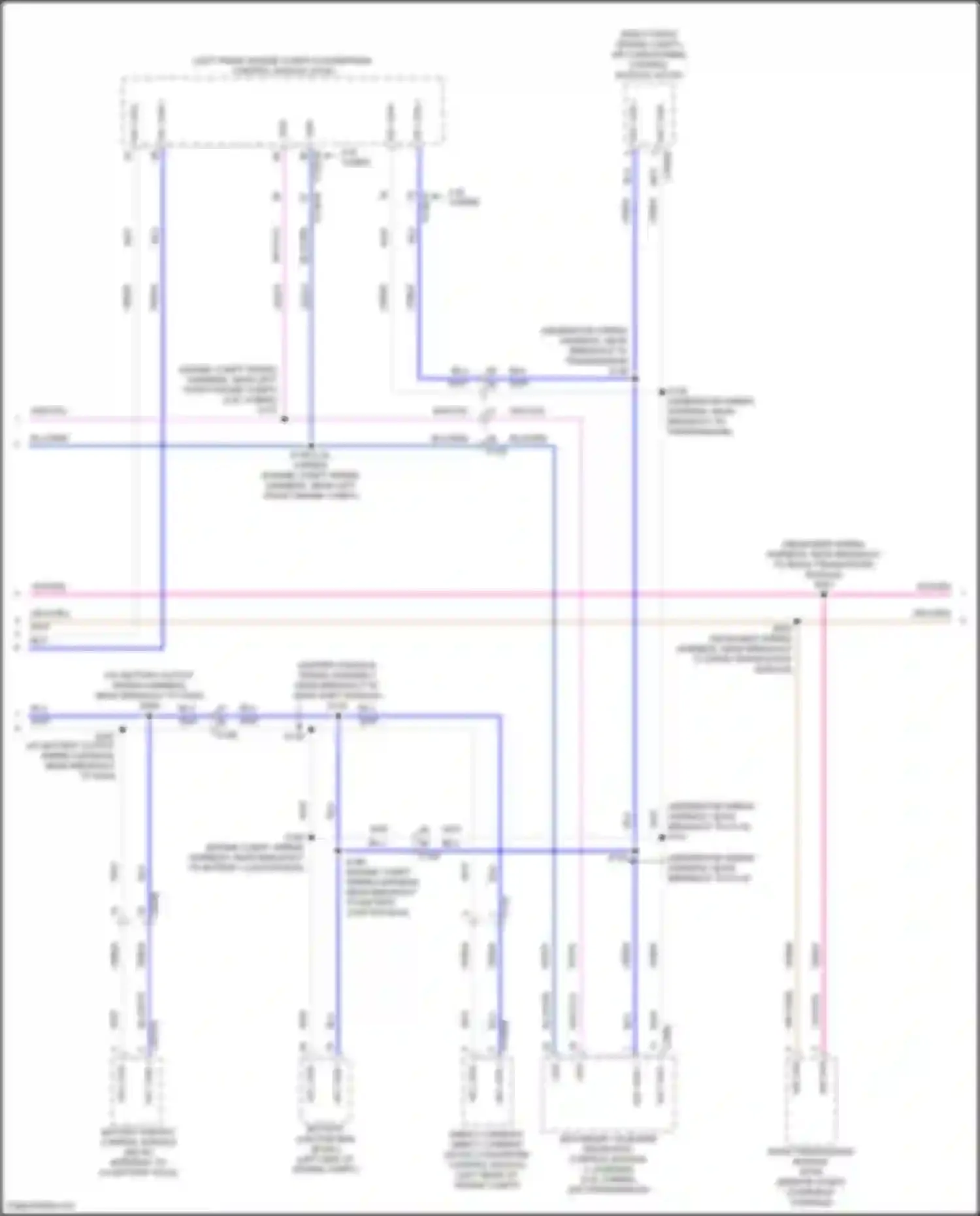 Wiring diagram overhead console for Ford Maverick III (2021-2024) (1 of 4)