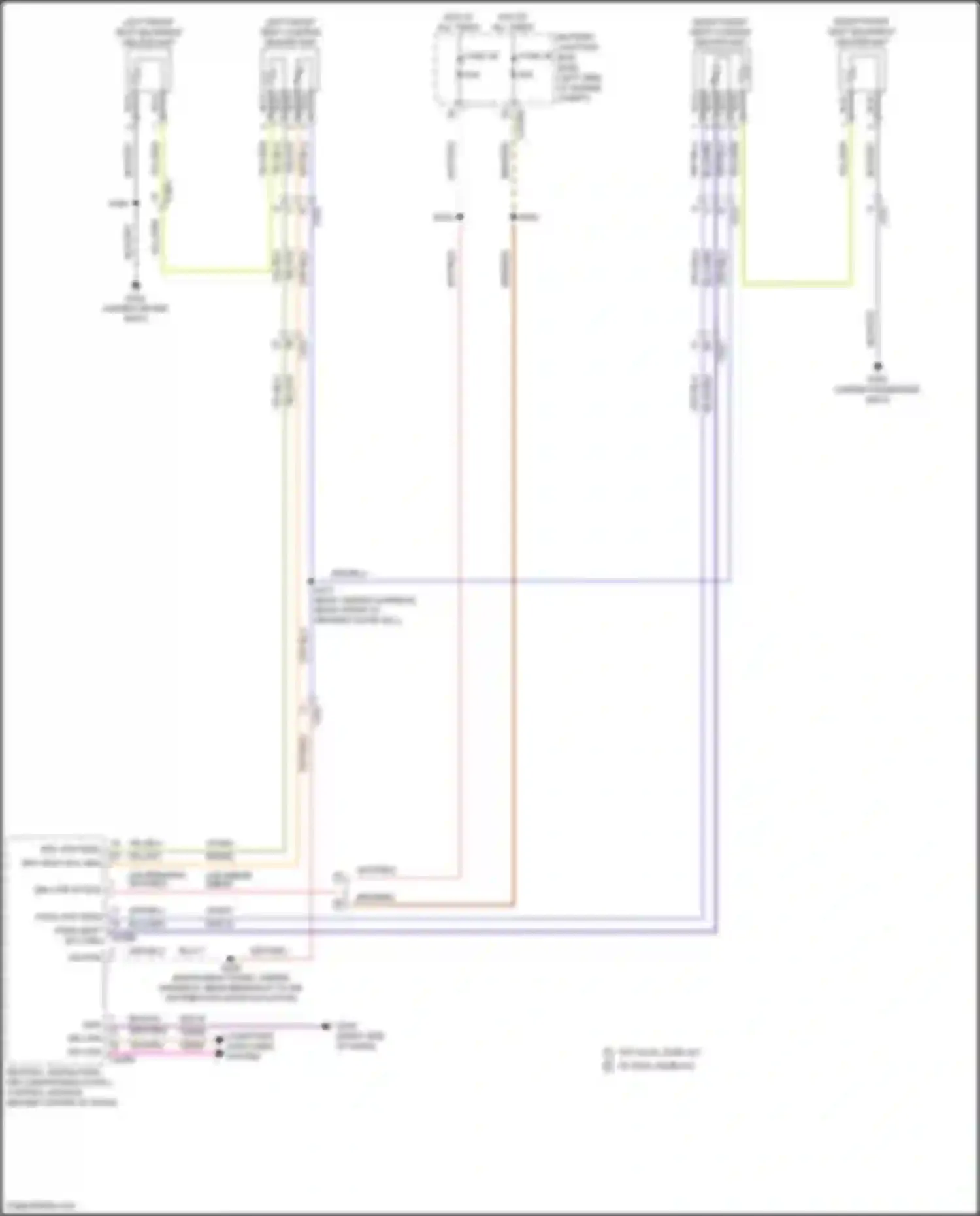 Wiring diagram pass seat ntc sns for Ford Maverick III (2021-2024) (1 of 1)