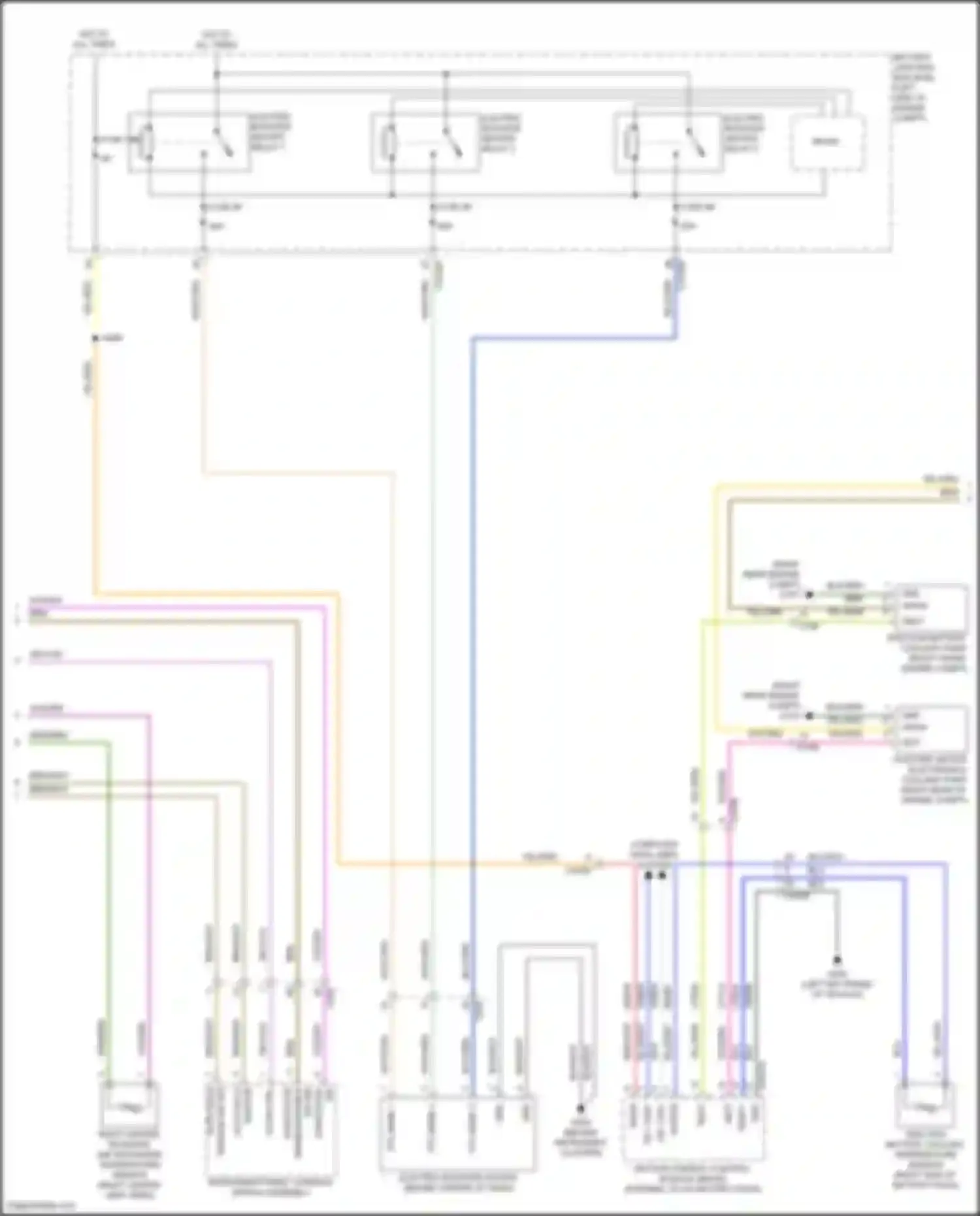 Wiring diagram ptc bank 3 for Ford Maverick III (2021-2024) (1 of 1)