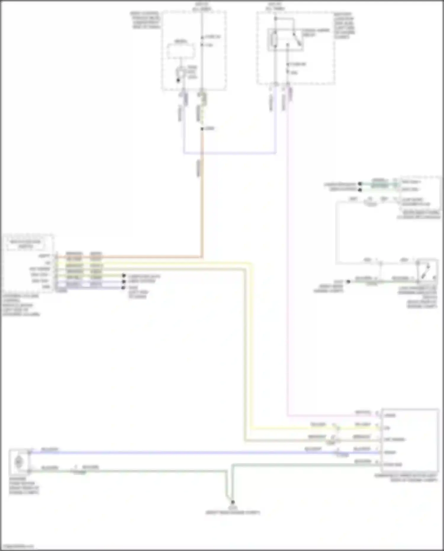 Wiring diagram pwr gnd for Ford Maverick III (2021-2024) (9 of 11)