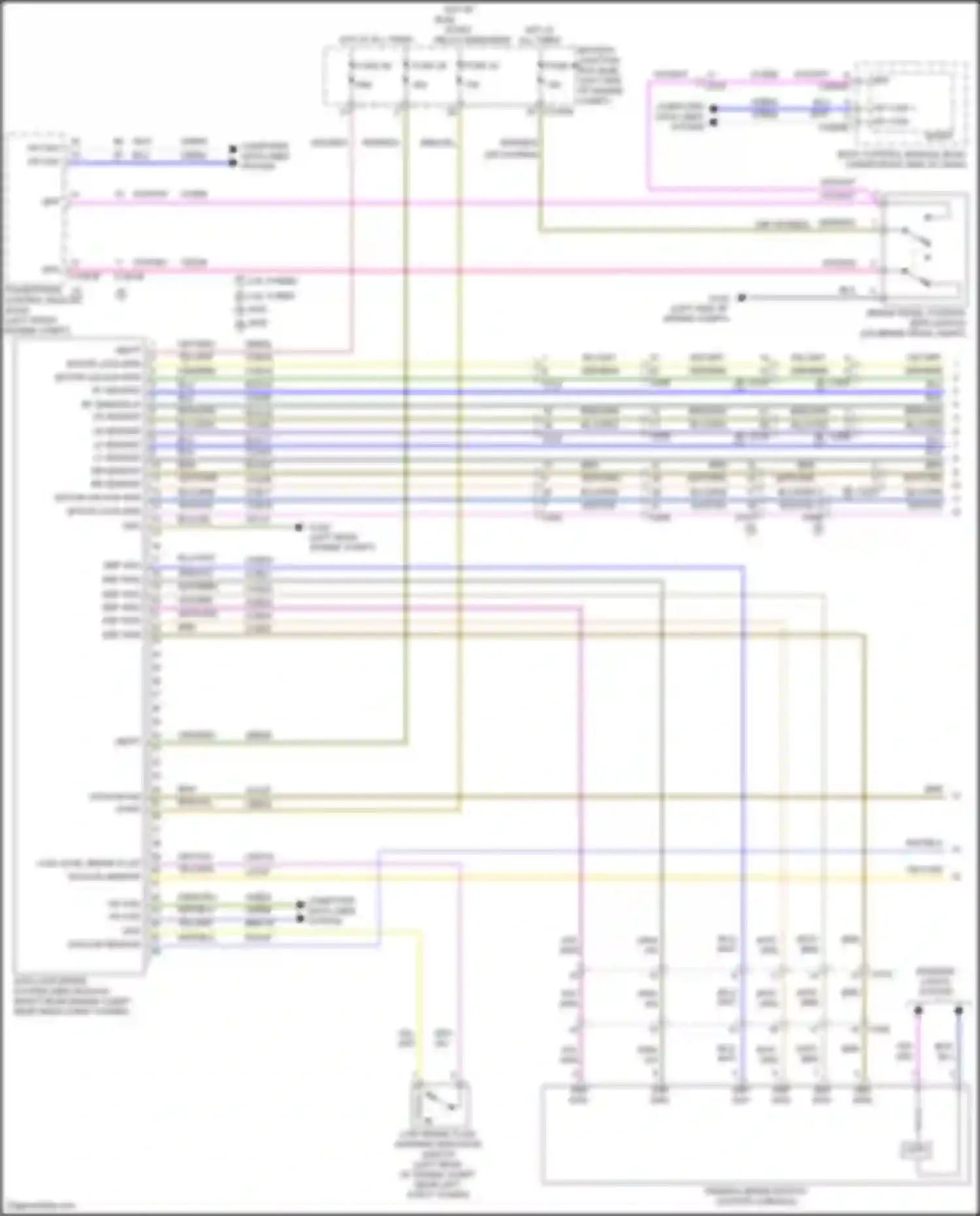 Wiring diagram rf sensor lo for Ford Maverick III (2021-2024) (2 of 2)
