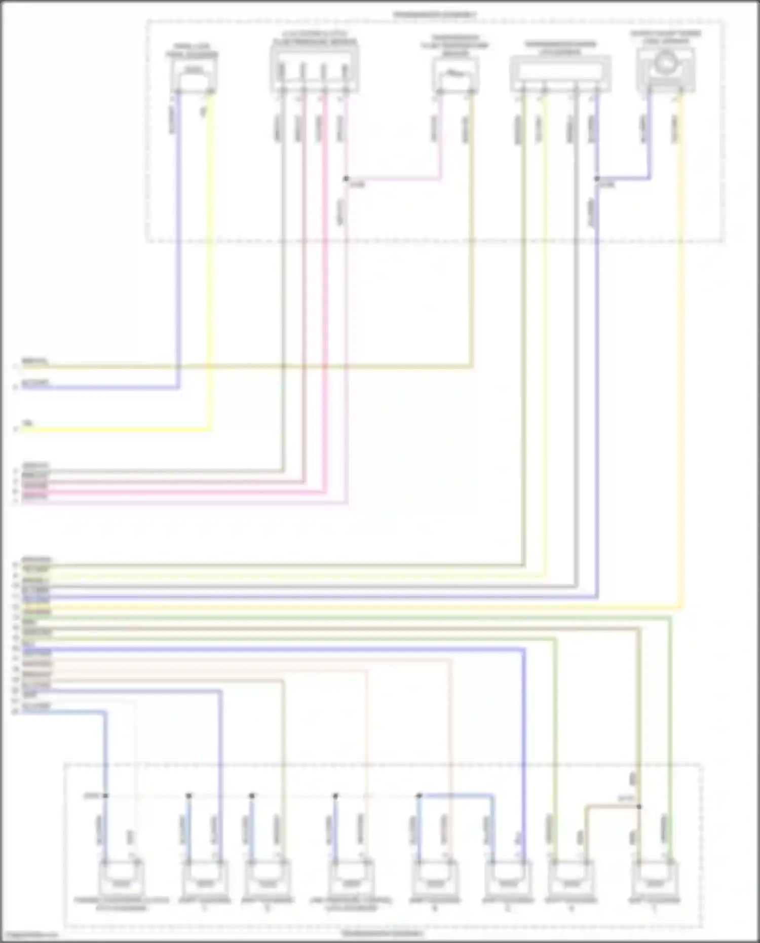 Wiring diagram shift solenoid c for Ford Maverick III (2021-2024) (1 of 2)