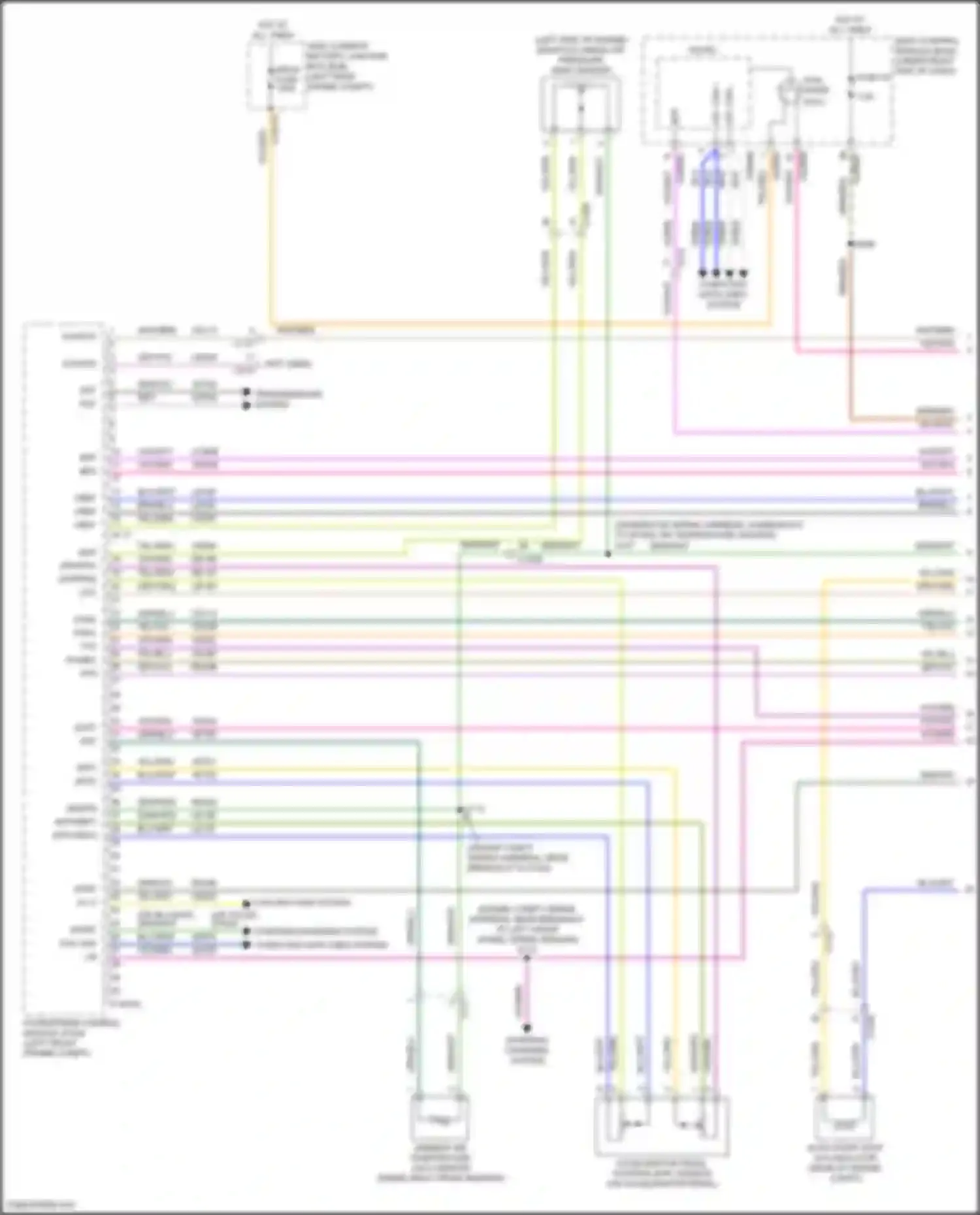 Wiring diagram sst up for Ford Maverick III (2021-2024) (1 of 1)