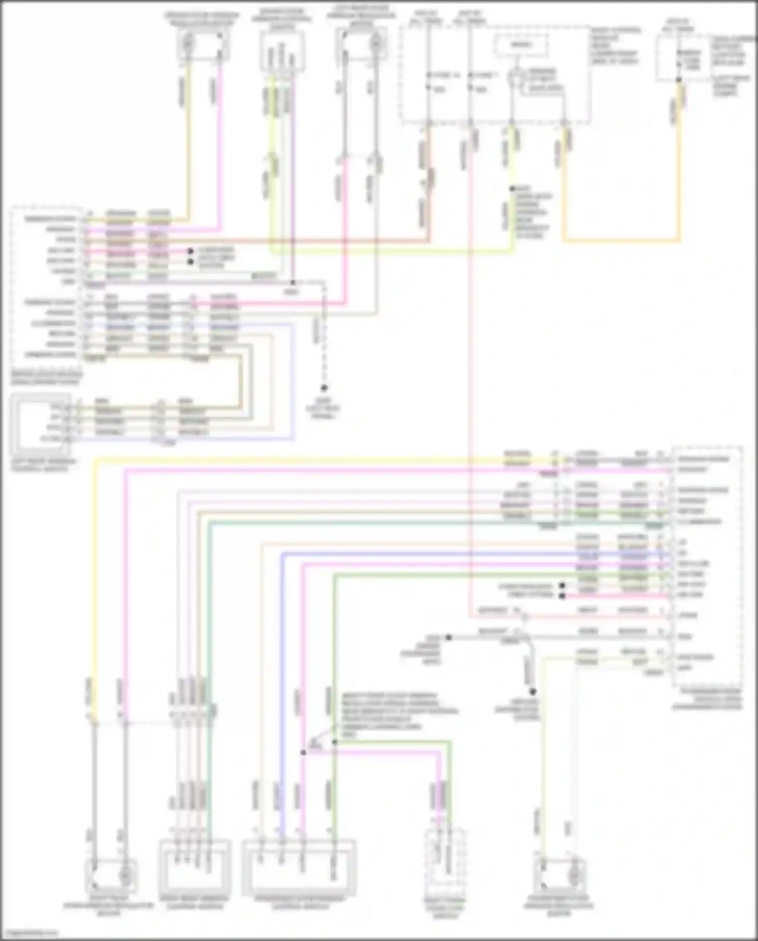 Wiring diagram sw gnd for Ford Maverick III (2021-2024) (3 of 3)