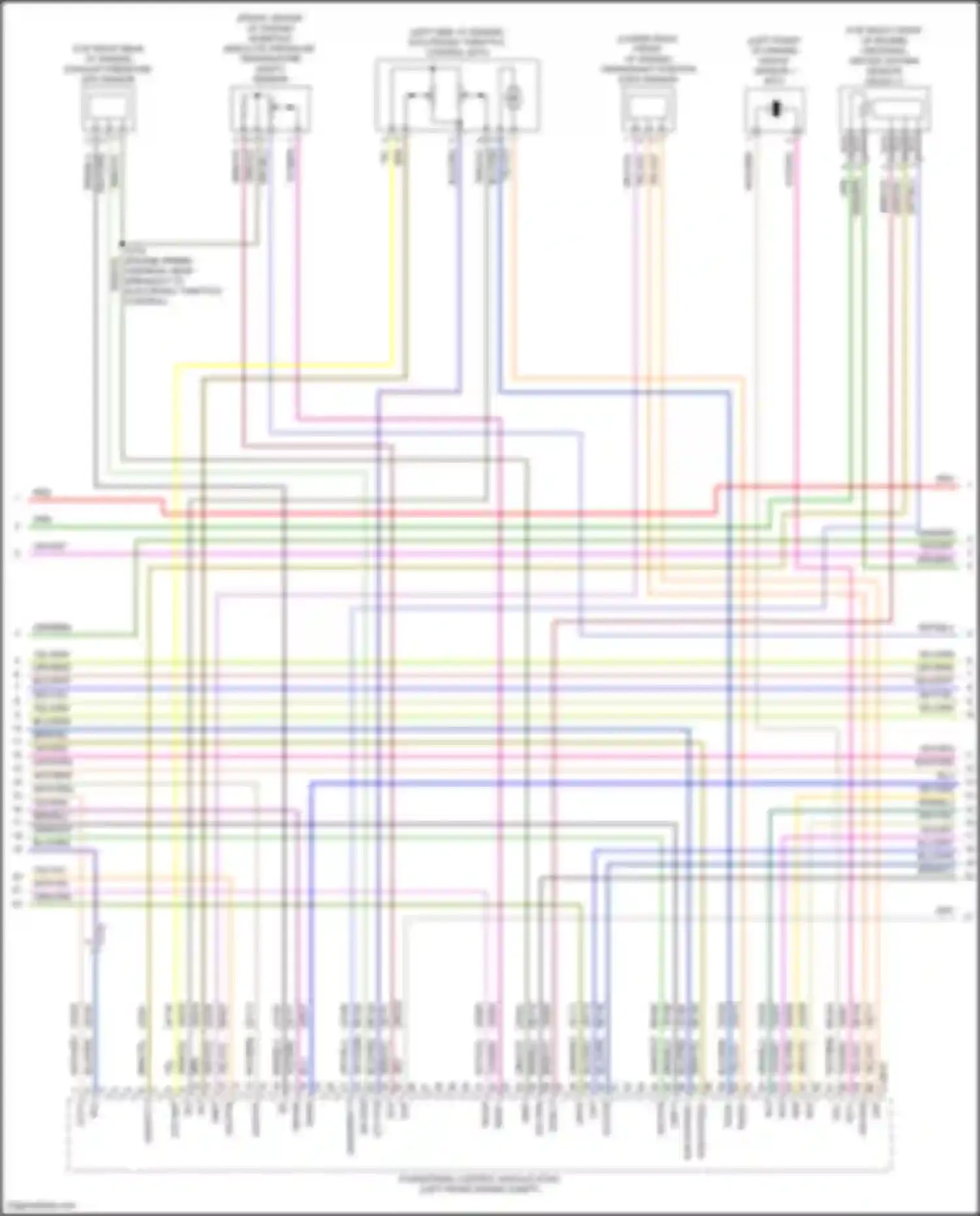 Wiring diagram tmap + for Ford Maverick III (2021-2024) (1 of 2)
