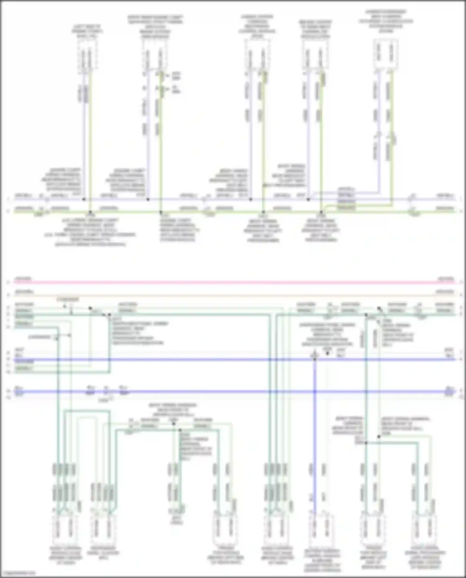 Wiring diagram trailer tow module for Ford Maverick III (2021-2024) (1 of 2)