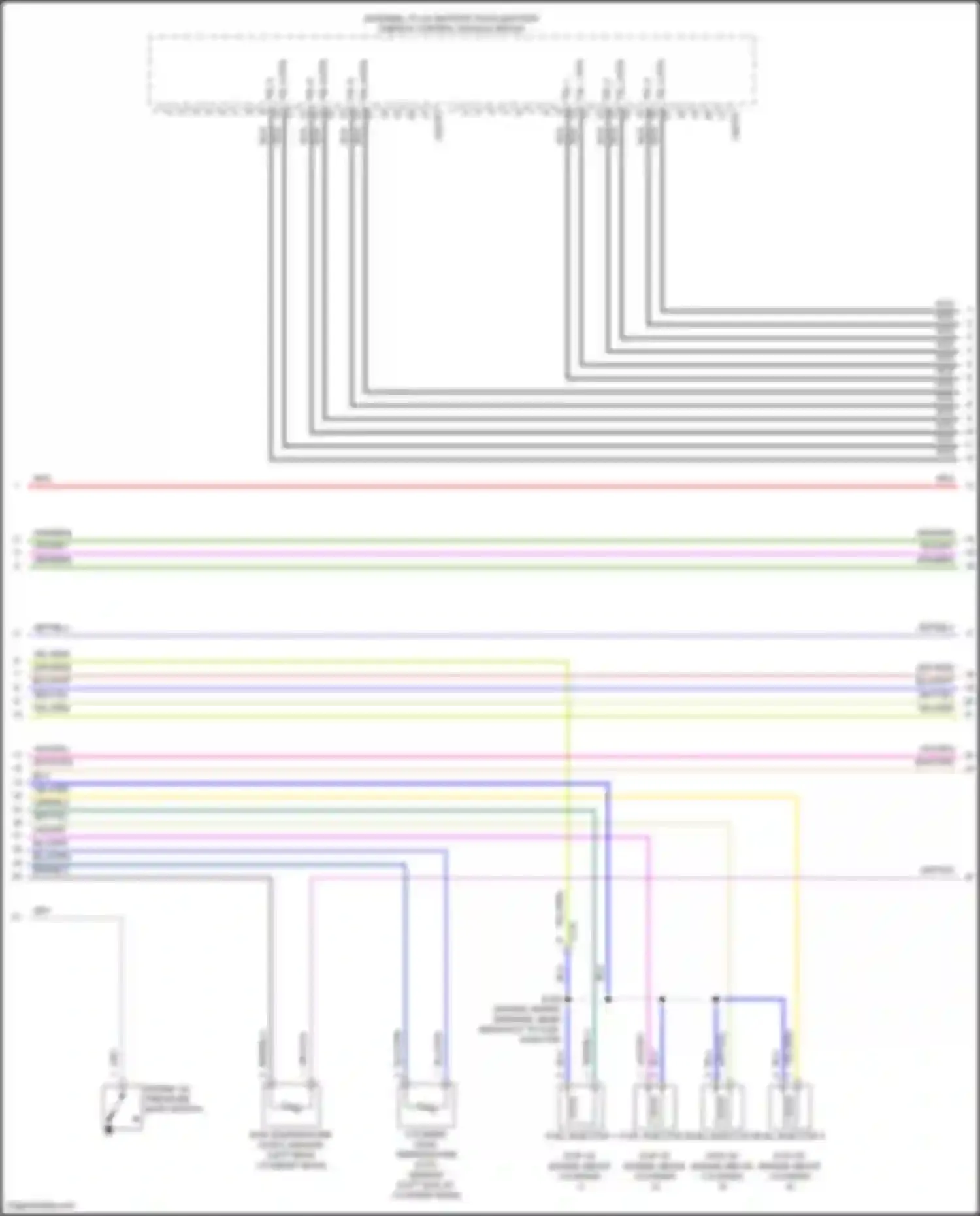 Wiring diagram tsl 4 for Ford Maverick III (2021-2024) (1 of 1)