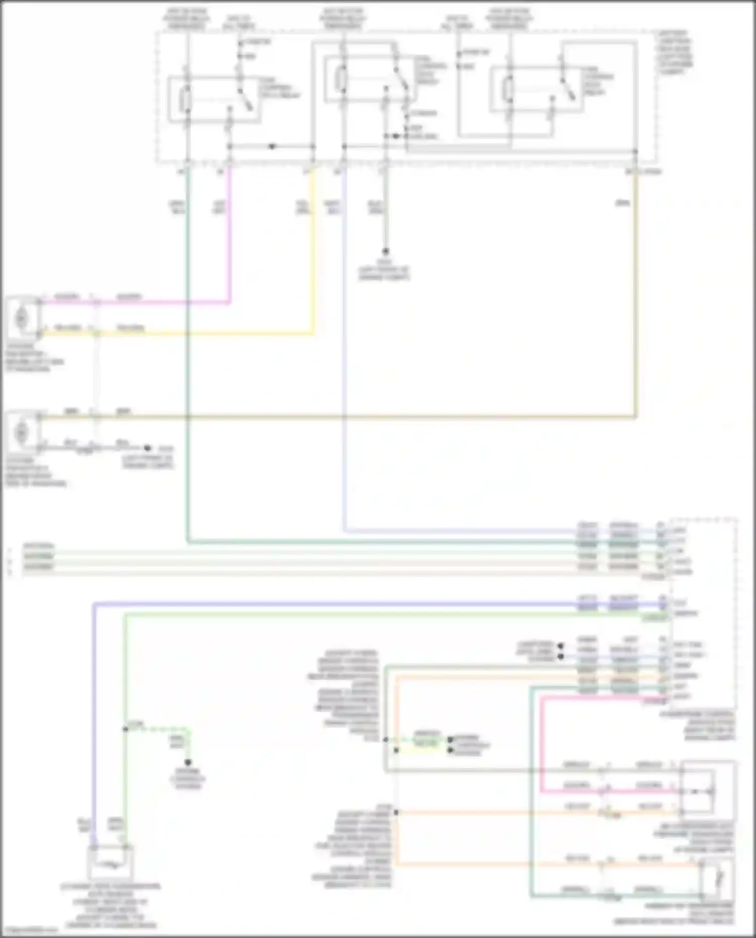 Mondeo Ford V facelift (2019-2023): Manual a/c circuit (3 of 3)