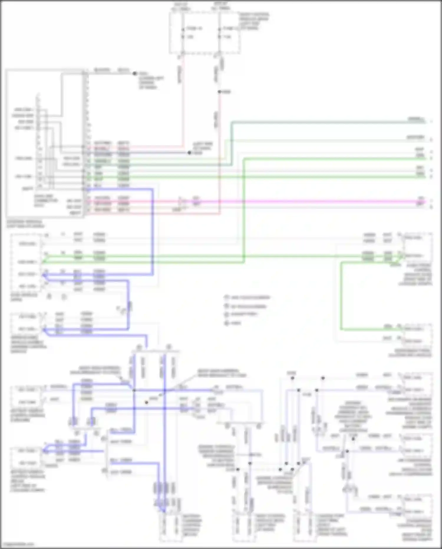Mondeo Ford V facelift (2019-2023): Computer data lines circuit, hybrid (1 of 3)