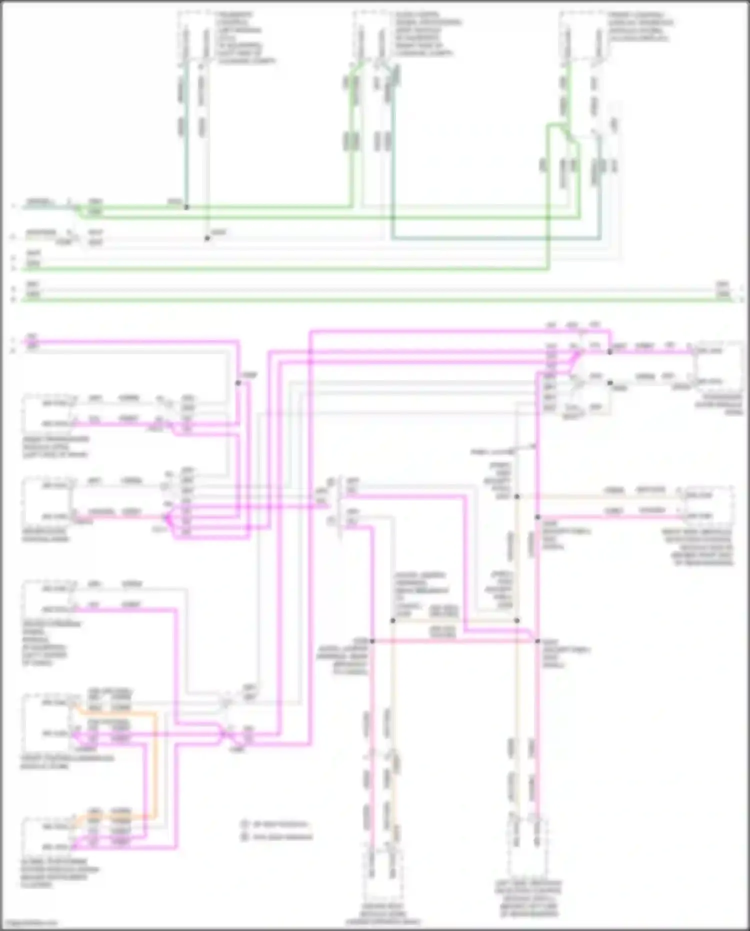 Mondeo Ford V facelift (2019-2023): Computer data lines circuit, hybrid (2 of 3)