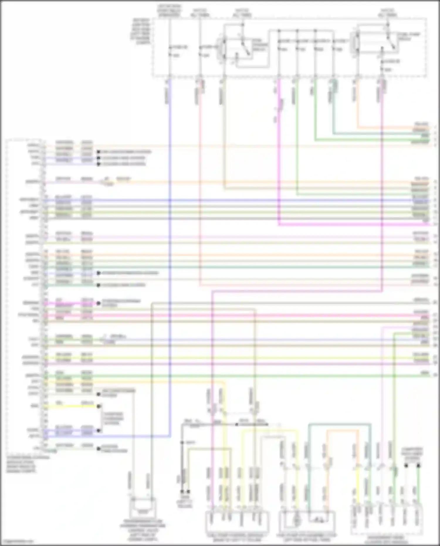 Mondeo Ford V facelift (2019-2023): Wiring diagram engine performance 1.5l turbo (1 of 6)