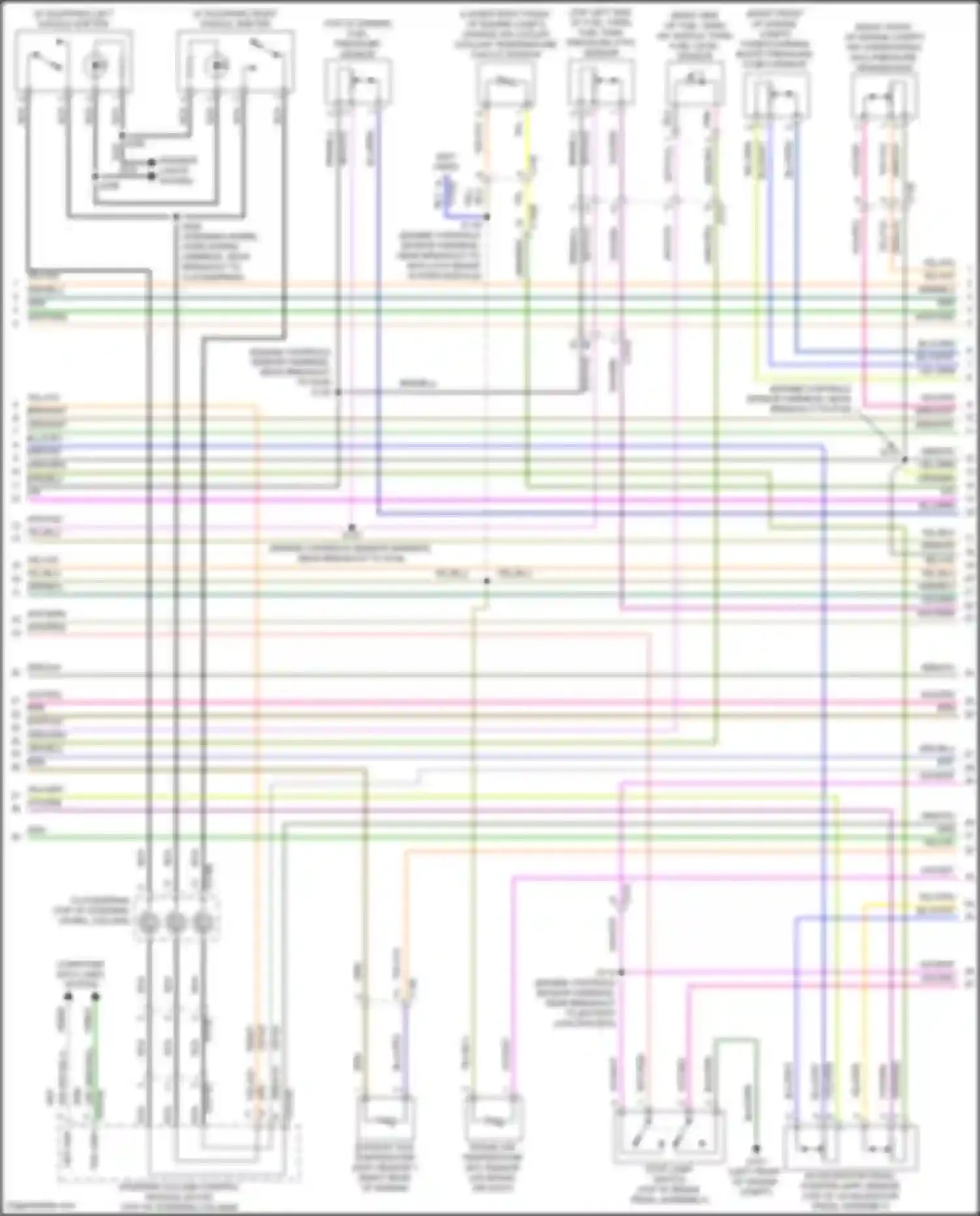 Mondeo Ford V facelift (2019-2023): Wiring diagram engine performance 1.5l turbo (2 of 6)