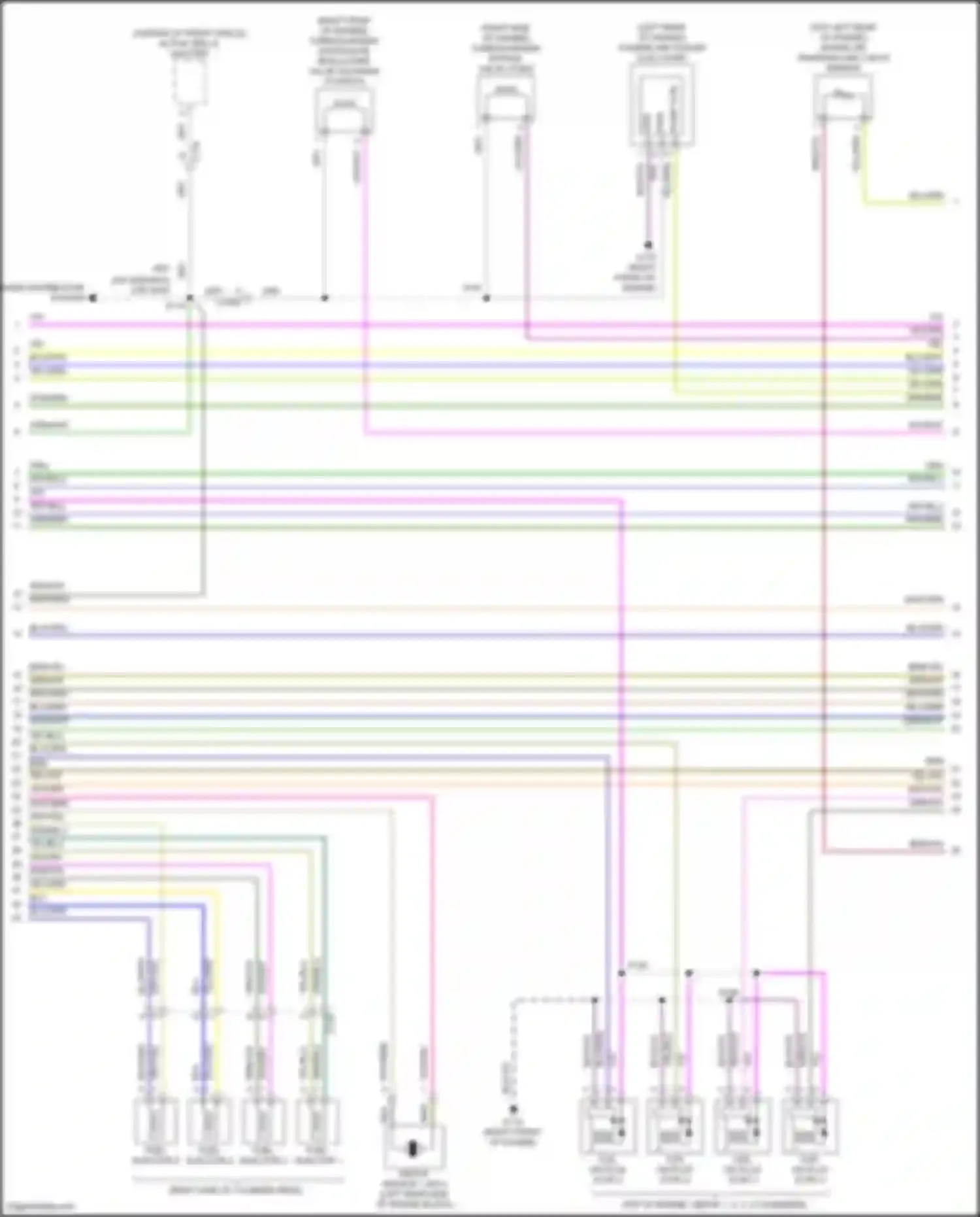 Mondeo Ford V facelift (2019-2023): Wiring diagram engine performance 1.5l turbo (5 of 6)