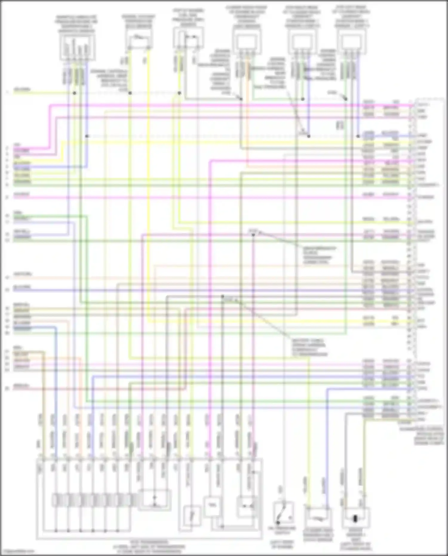 Mondeo Ford V facelift (2019-2023): Wiring diagram engine performance 1.5l turbo (6 of 6)