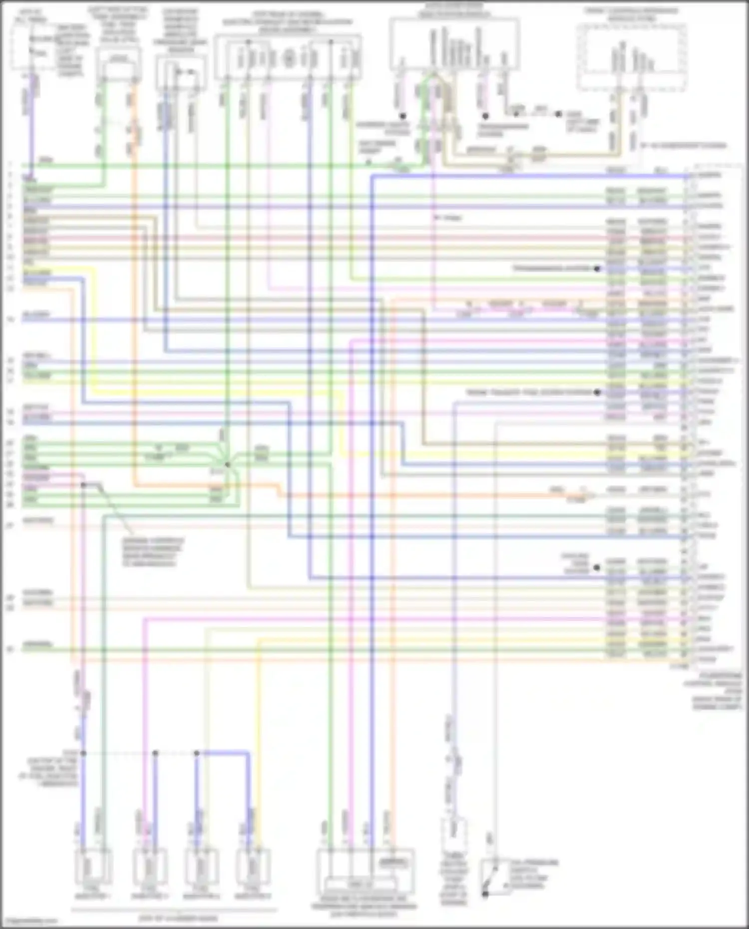 Mondeo Ford V facelift (2019-2023): Wiring diagram engine performance 2.0l hybrid (10 of 10)