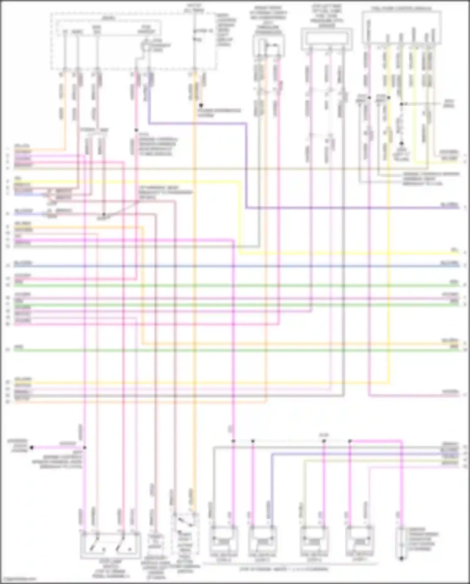 Mondeo Ford V facelift (2019-2023): Wiring diagram engine performance 2.0l hybrid (2 of 10)