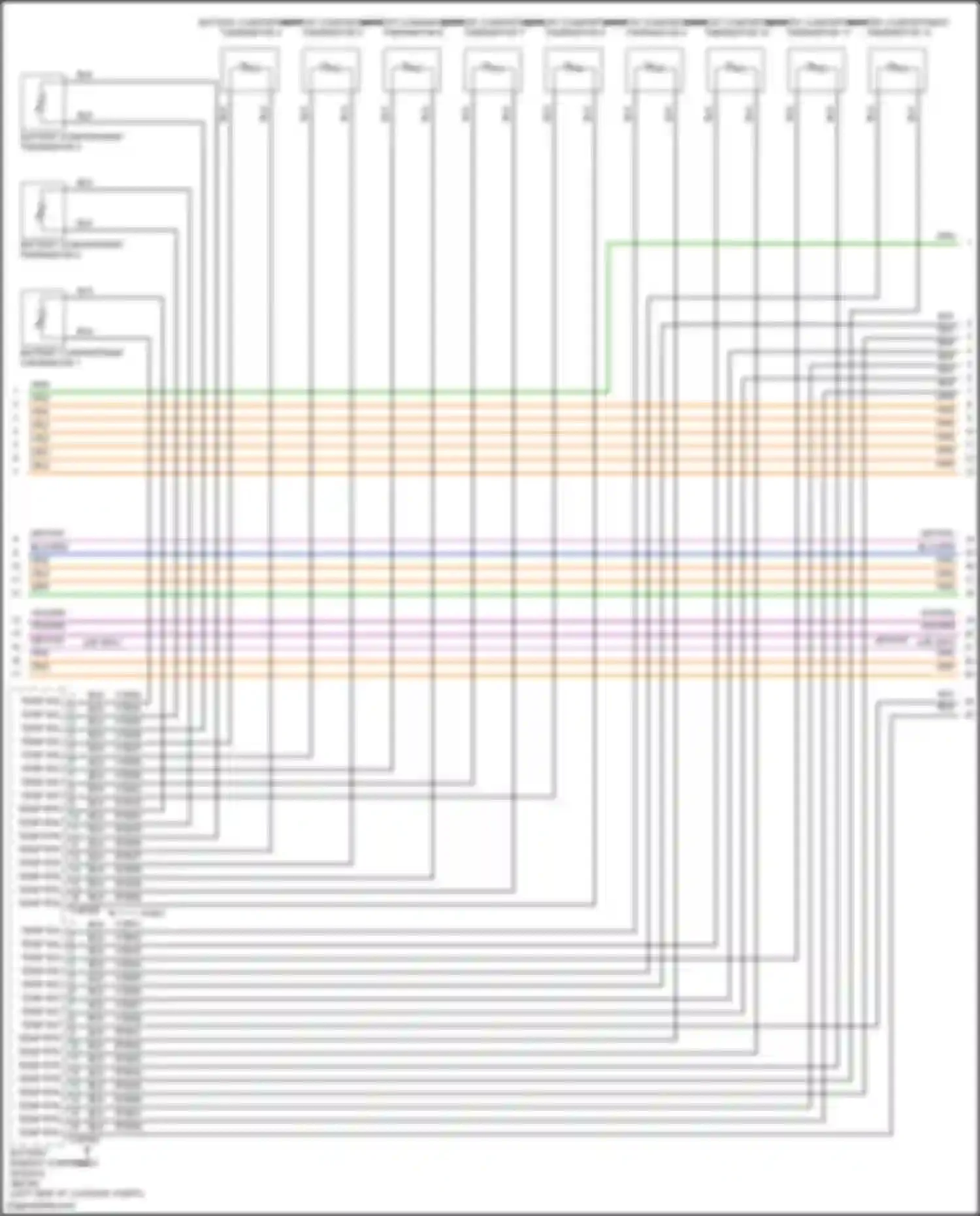 Mondeo Ford V facelift (2019-2023): Wiring diagram engine performance 2.0l hybrid (8 of 10)