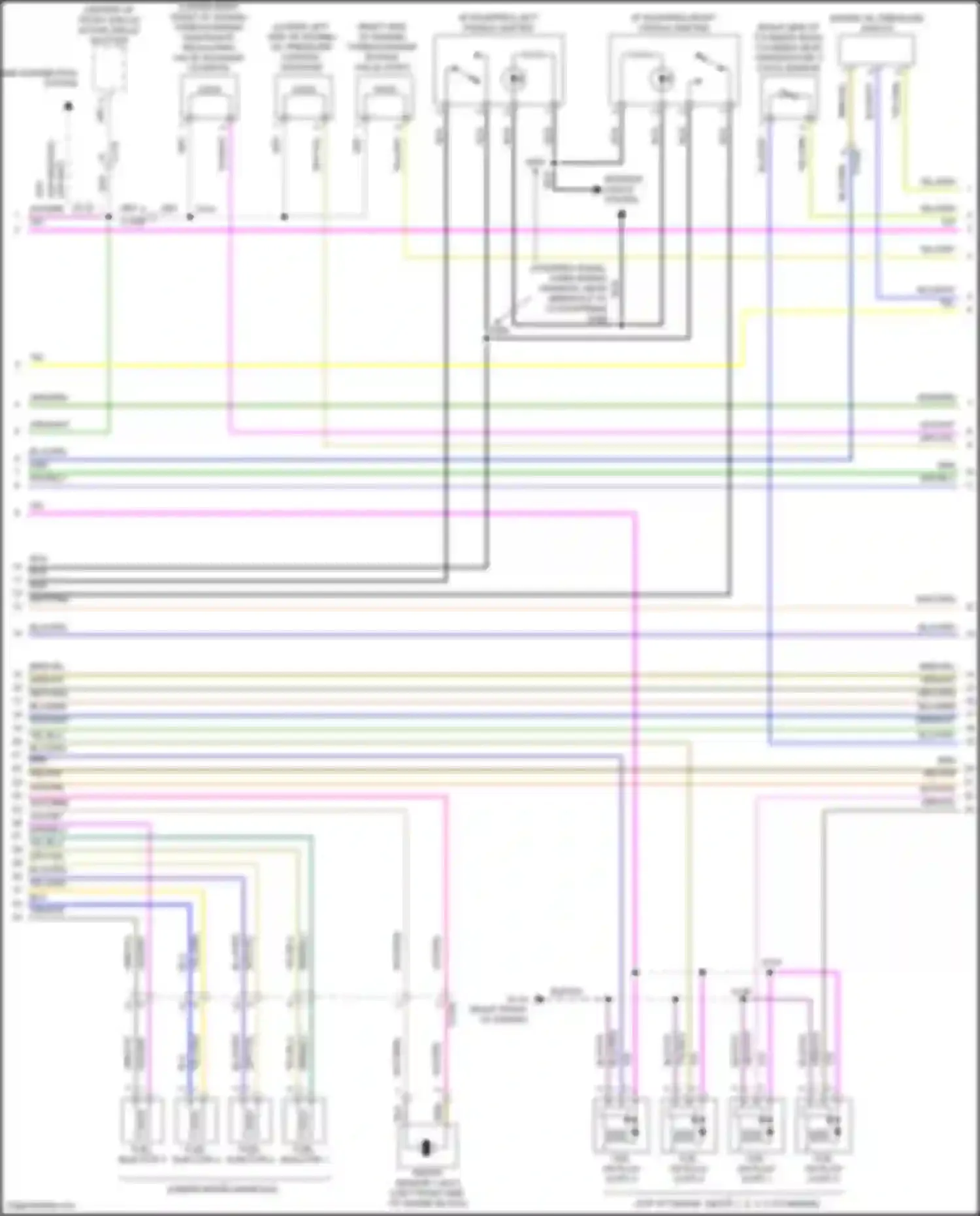 Mondeo Ford V facelift (2019-2023): Wiring diagram engine performance 2.0l turbo (5 of 6)
