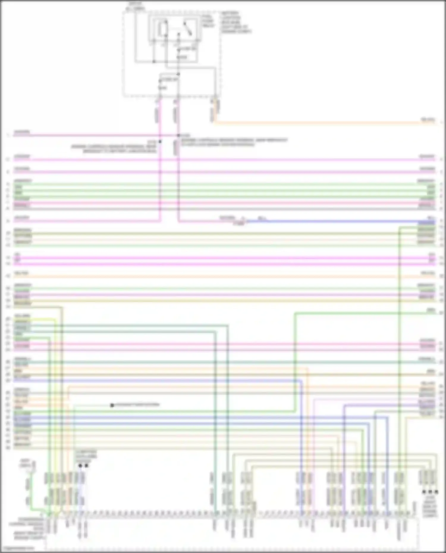 Mondeo Ford V facelift (2019-2023): Wiring diagram engine performance 2.5l (3 of 6)