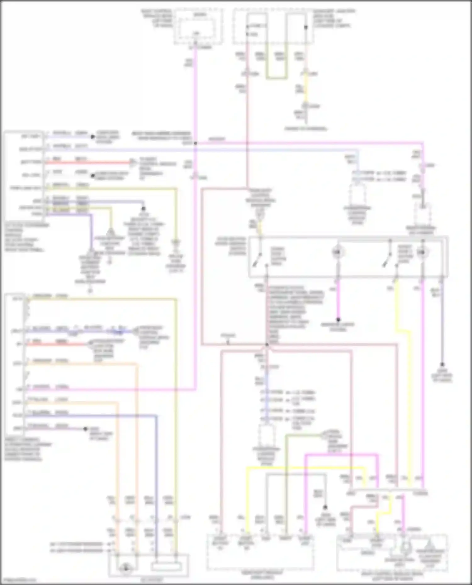 Mondeo Ford V facelift (2019-2023): Power distribution circuit, except hybrid (7 of 7)