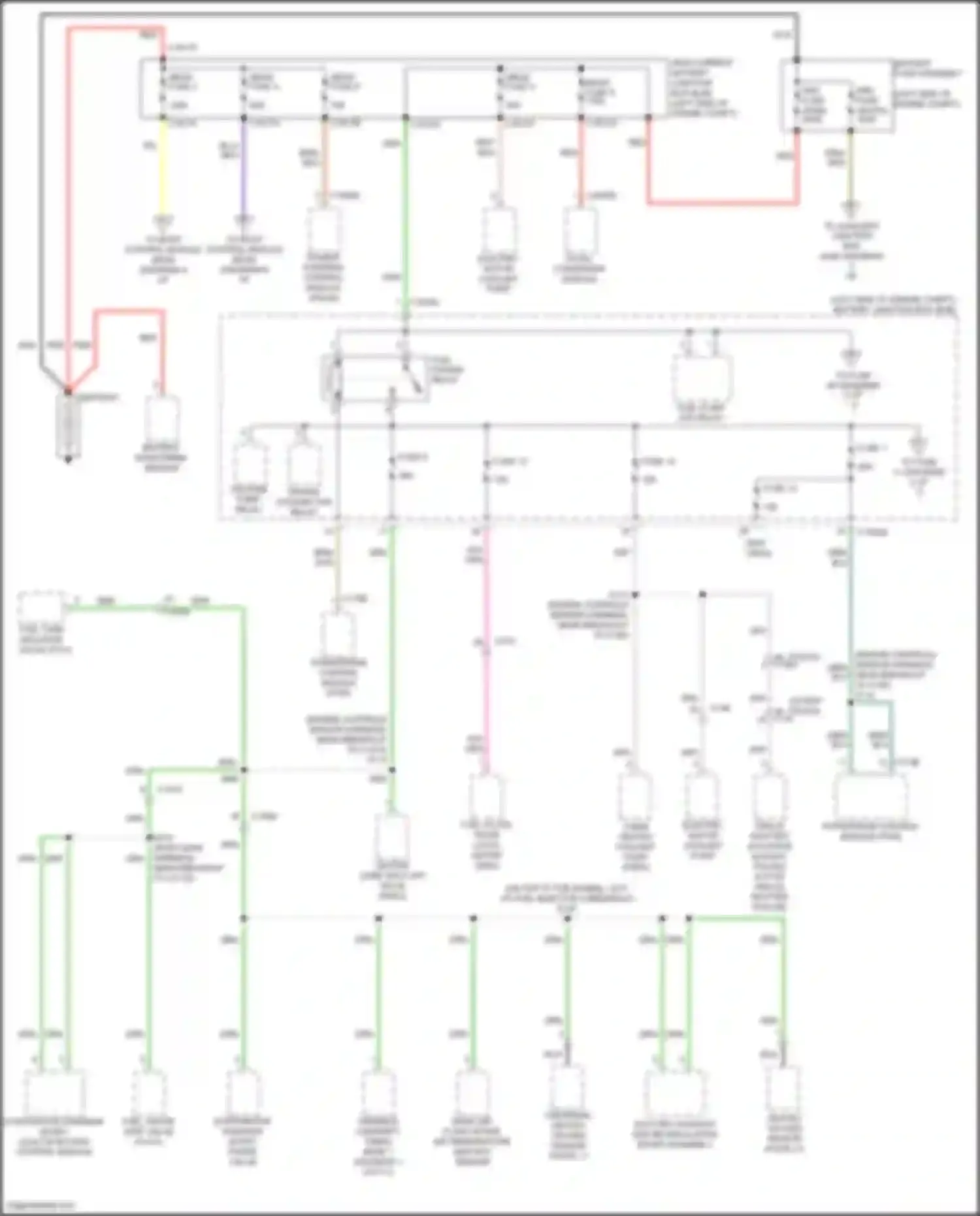 Mondeo Ford V facelift (2019-2023): Power distribution circuit, hybrid (1 of 7)