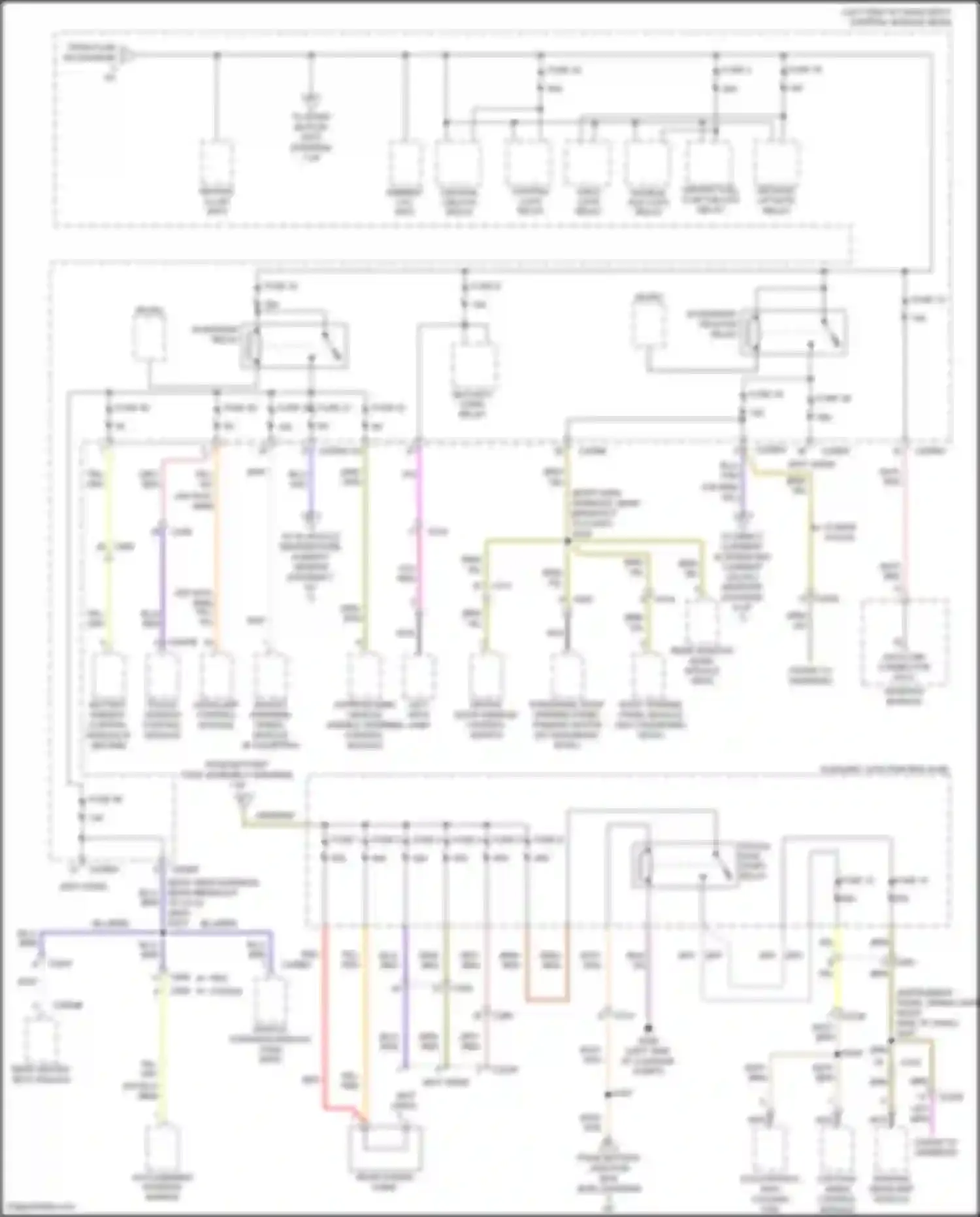 Mondeo Ford V facelift (2019-2023): Power distribution circuit, hybrid (5 of 7)