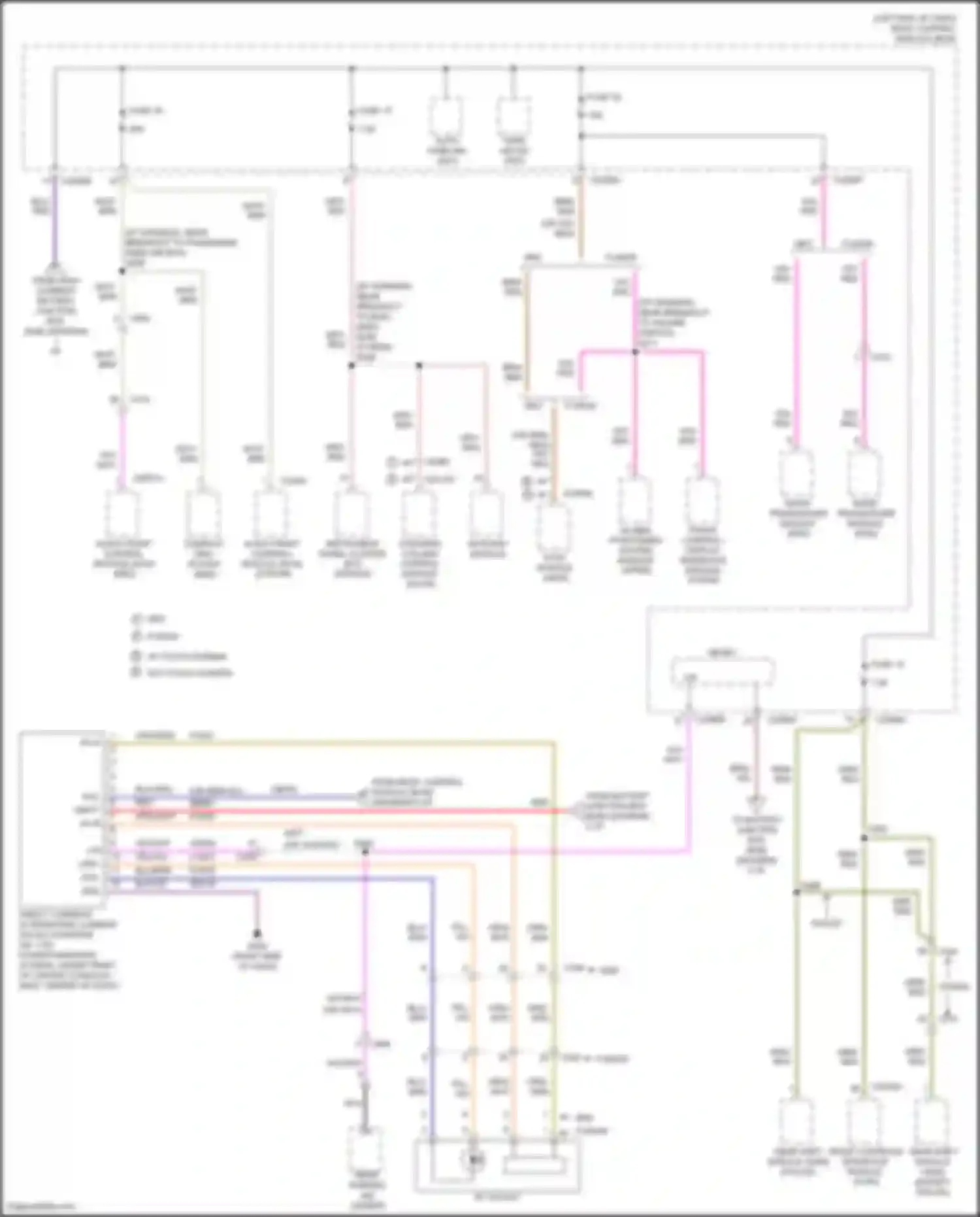 Mondeo Ford V facelift (2019-2023): Power distribution circuit, hybrid (6 of 7)
