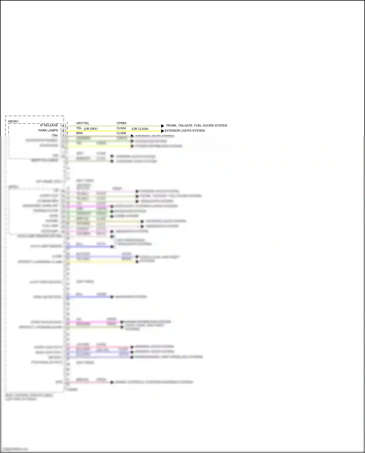 Ford Mondeo V facelift (2019-2023) auto lamp sensor wiring diagram  (2 of 2)