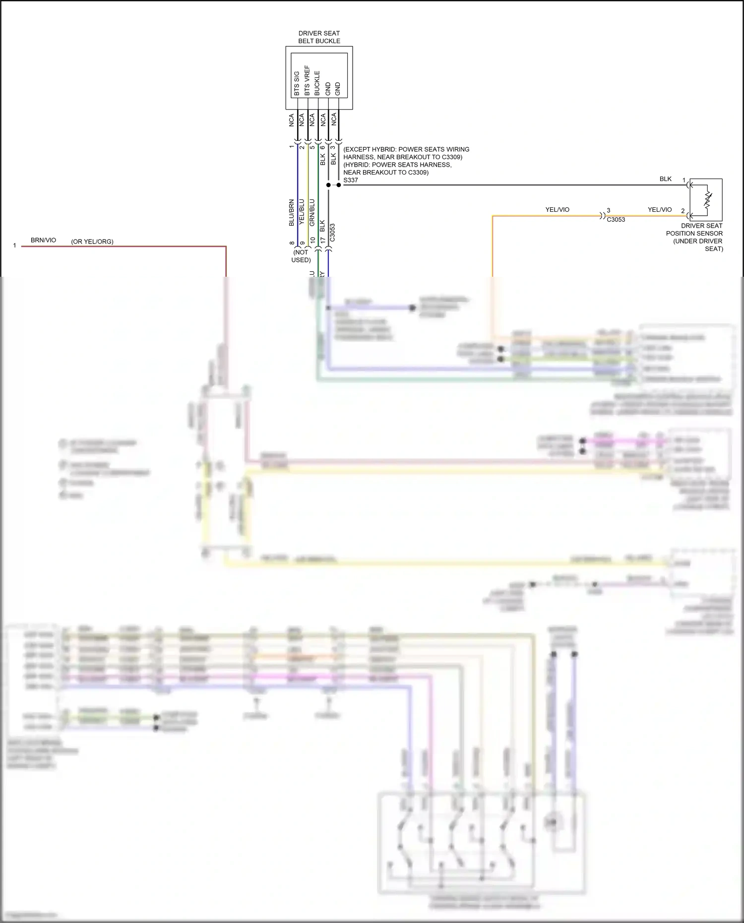 Ford Mondeo V facelift (2019-2023) bts vref wiring diagram  (1 of 3)