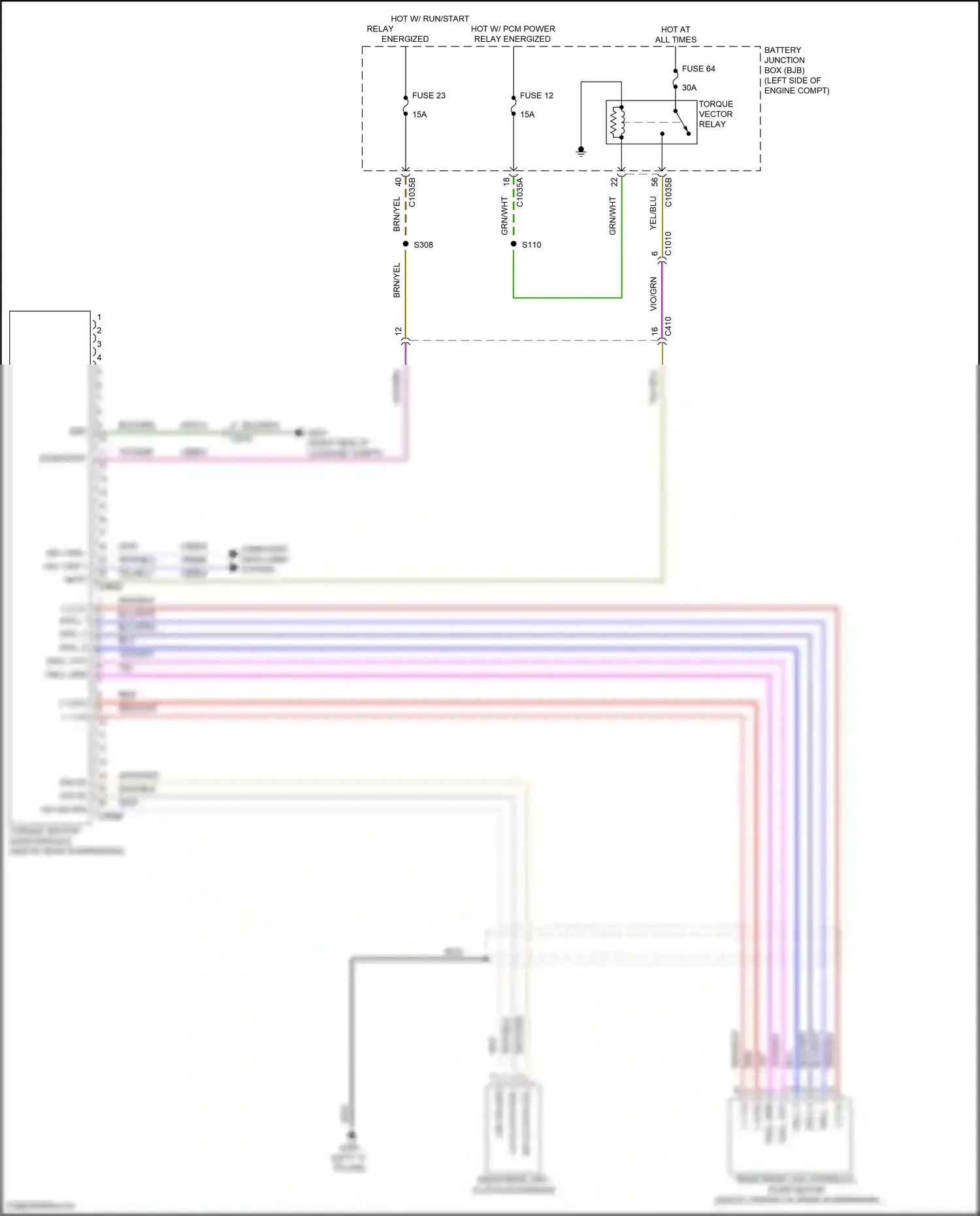 Ford Mondeo V facelift (2019-2023) computer data lines system wiring diagram  (134 of 145)