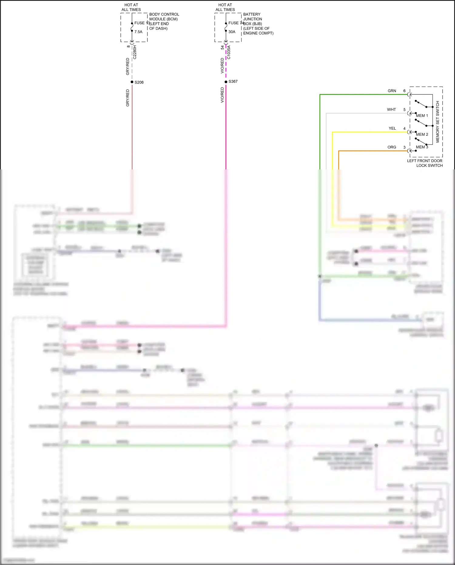 Ford Mondeo V facelift (2019-2023) computer data lines system wiring diagram  (20 of 145)