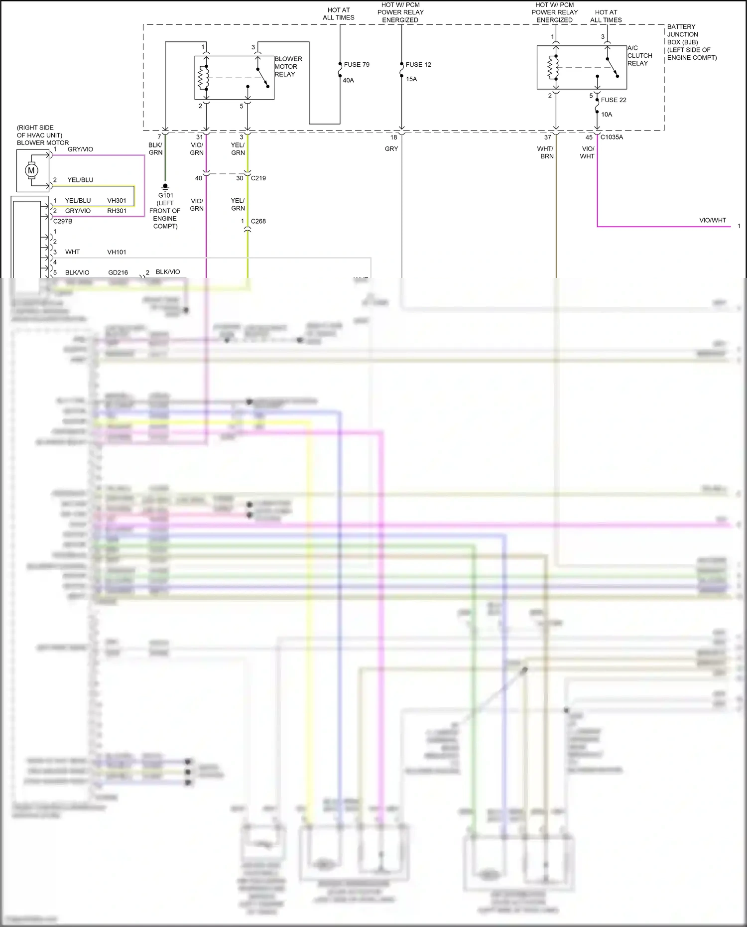 Ford Mondeo V facelift (2019-2023) computer data lines system wiring diagram  (89 of 145)